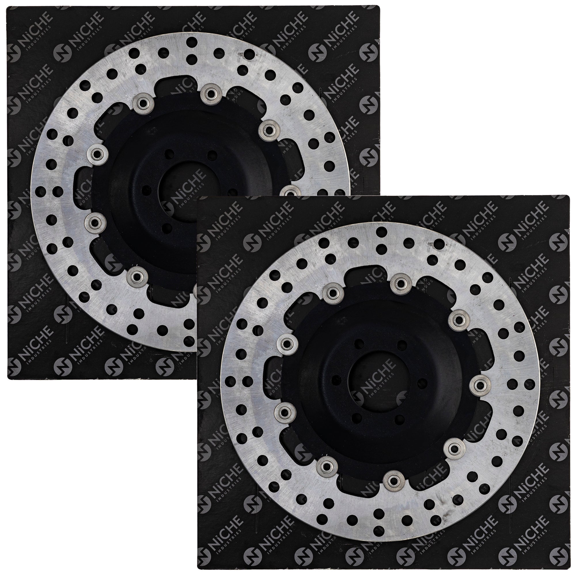 NICHE 519-CRT2410R Front Brake Rotor 2-Pack for zOTHER GS750N GS750EN