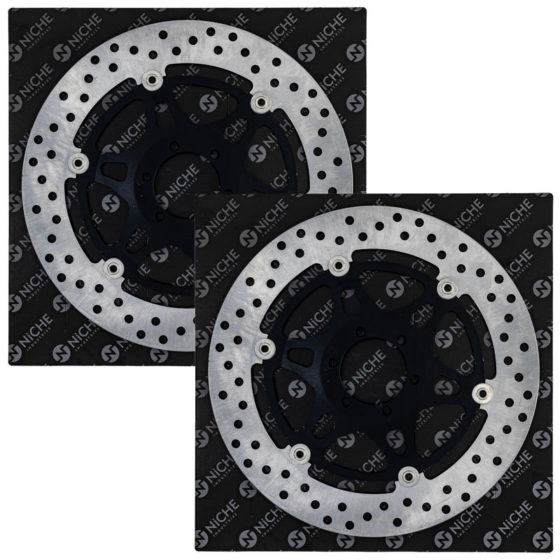 Front Brake Rotors Set 2-Pack for zOTHER NICHE 519-CRT2536R