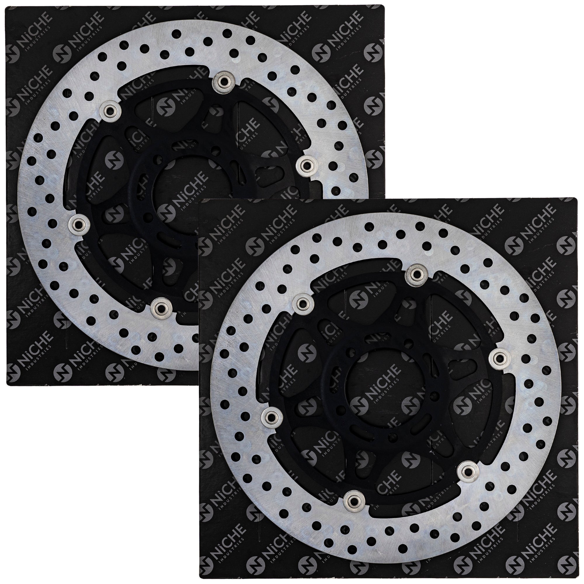 NICHE 519-CRT2571R Front Brake Rotor 2-Pack for zOTHER 999 749