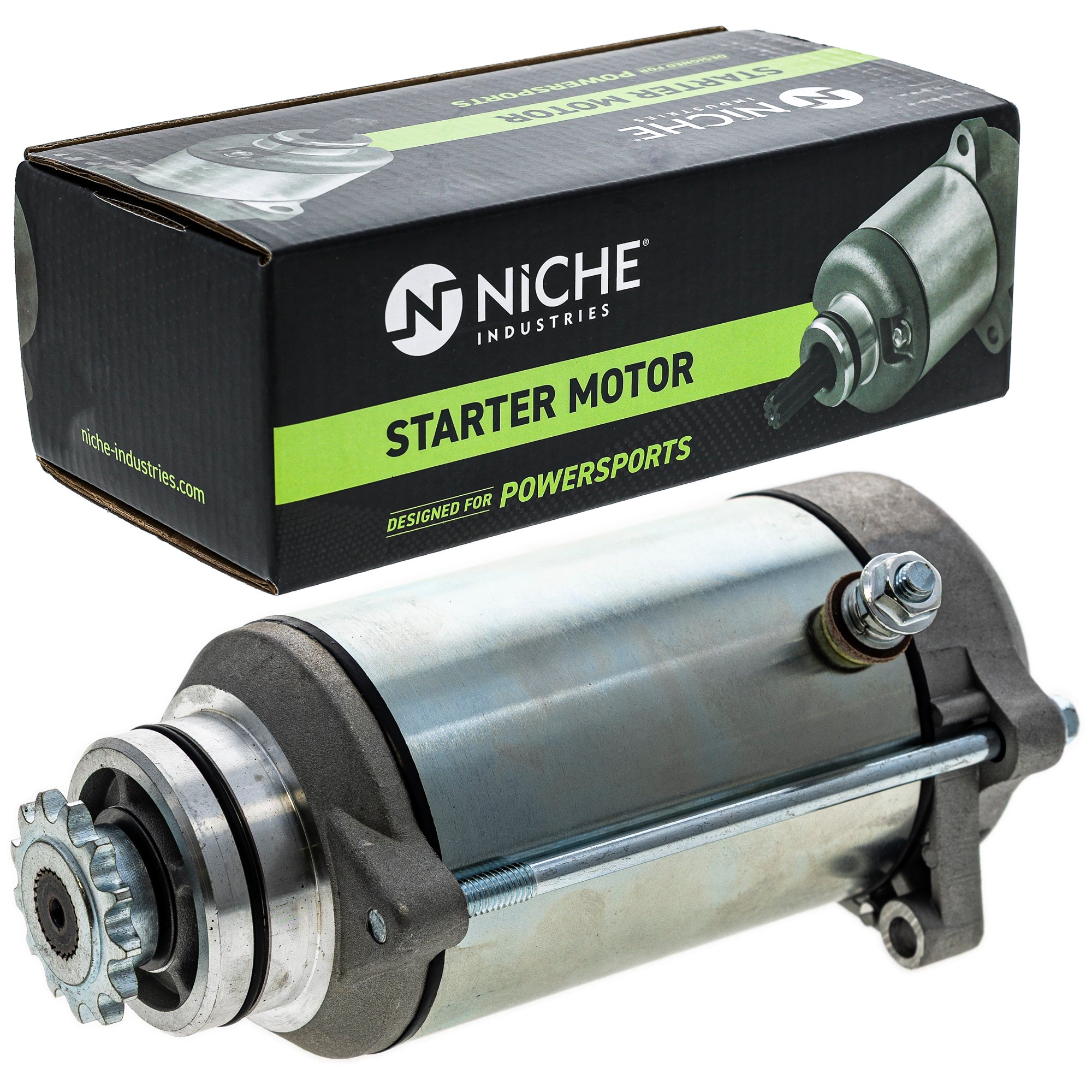 NICHE 519-CSM2587O Starter Motor Assembly for Prairie KZ250 KZ200