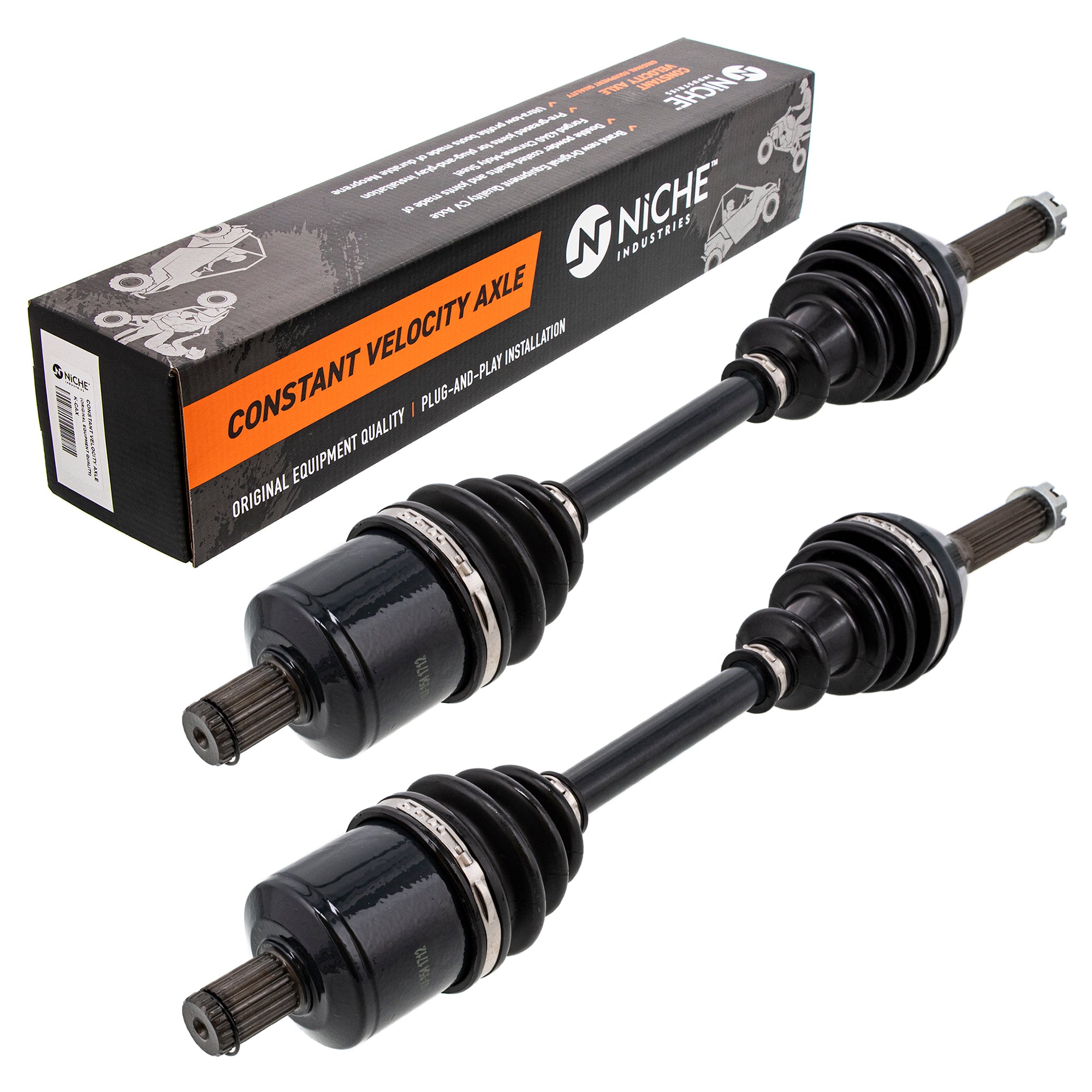 NICHE MK1001437 Front & Rear CV Axle Kit for Polaris Sportsman