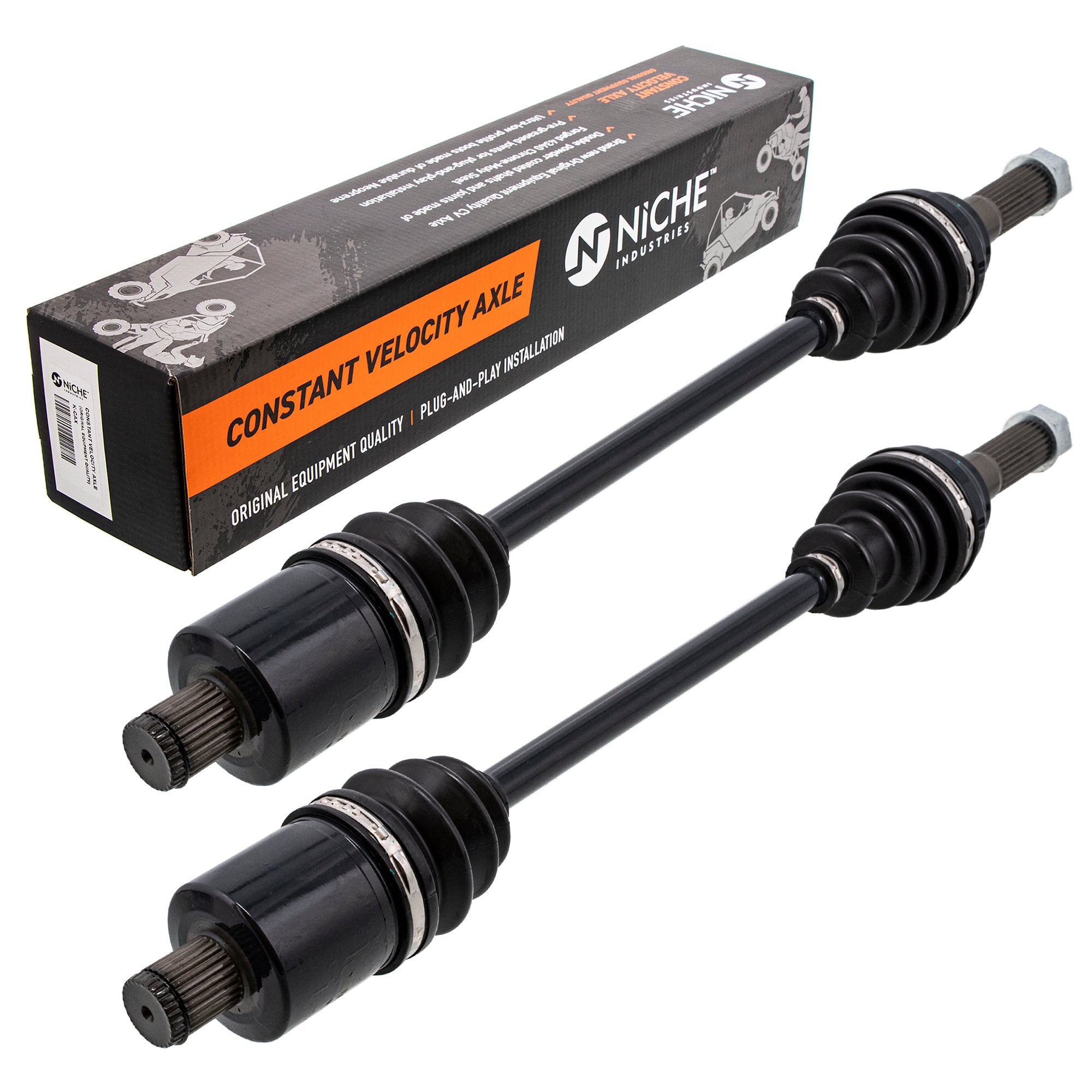 NICHE Front & Rear CV Axle Set