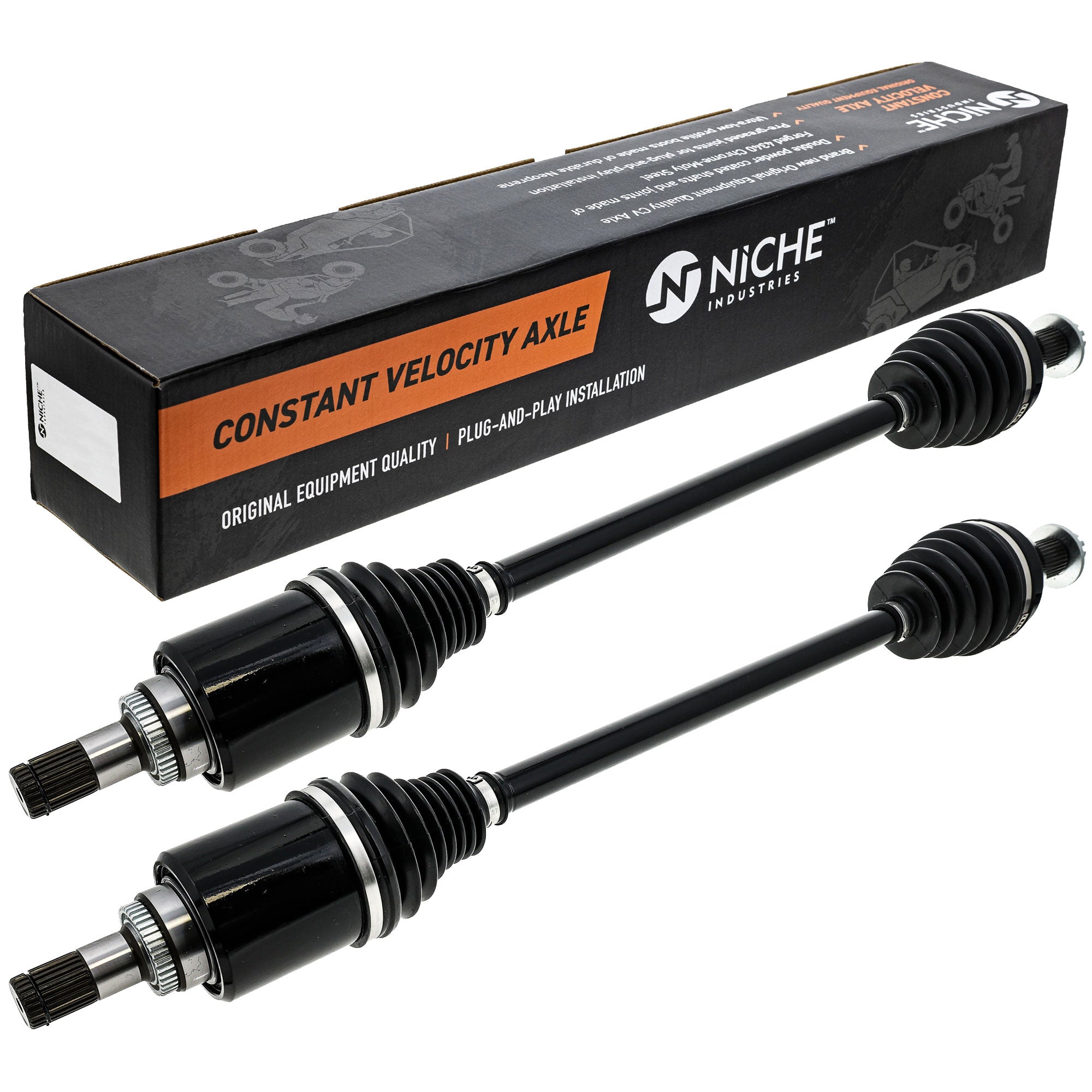 NICHE 519-KCA2549X High Strength CV Axle Set 2-Pack for Talon