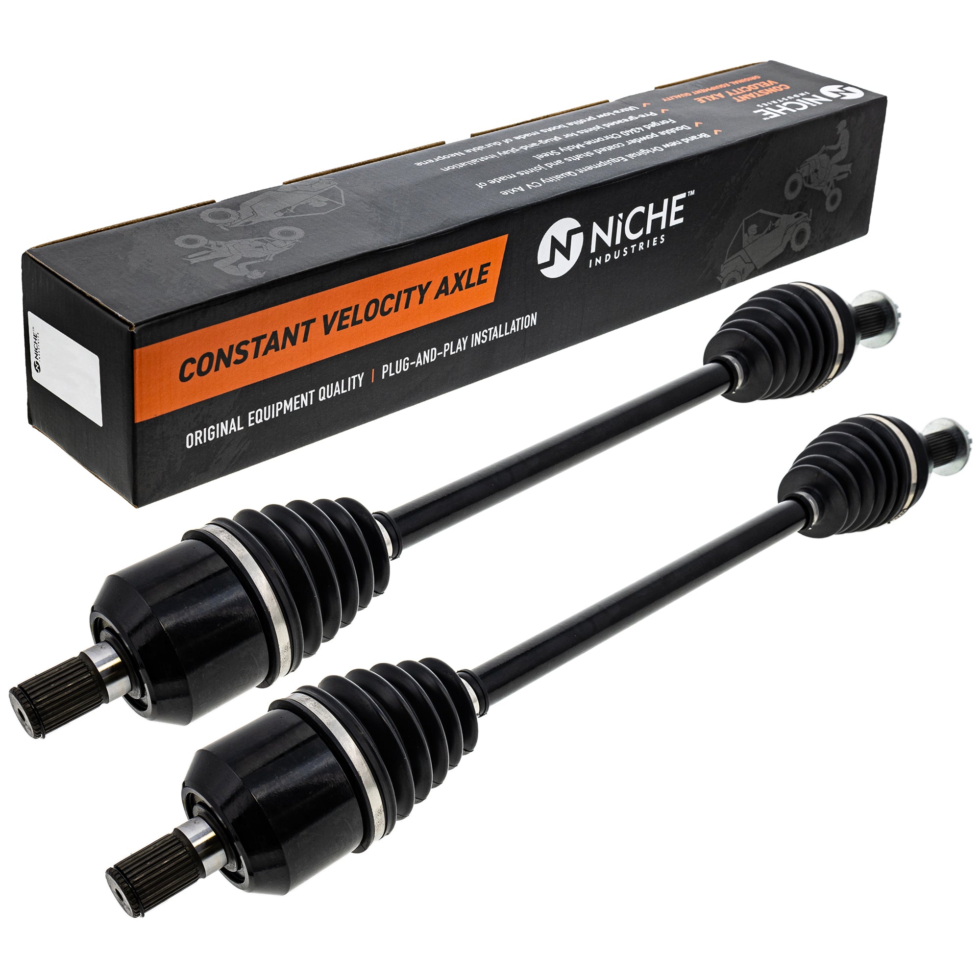 NICHE 519-KCA2540X High Strength CV Axle Set 2-Pack for Talon