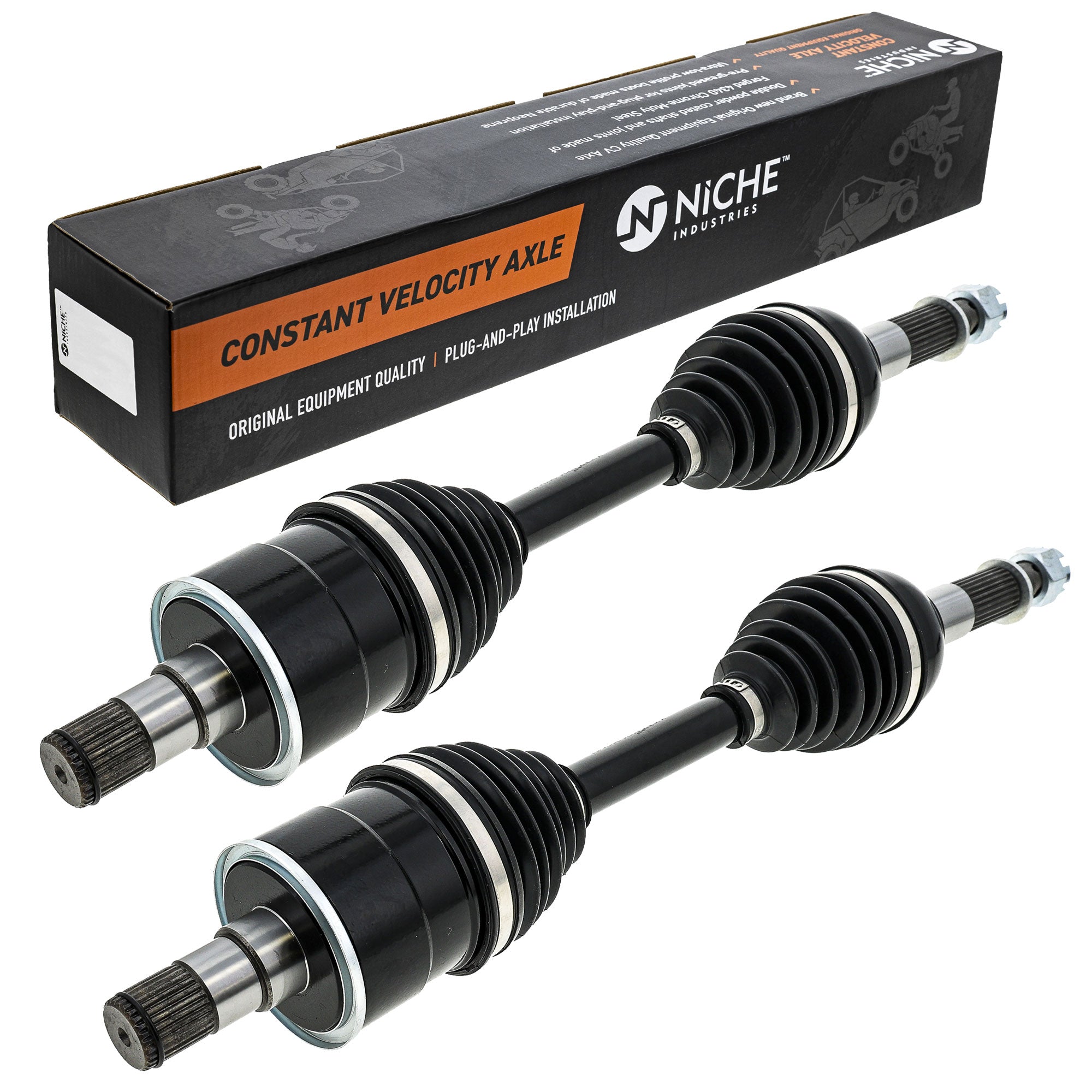 NICHE 519-KCA2558X High Strength CV Axle Set 2-Pack for CFORCE