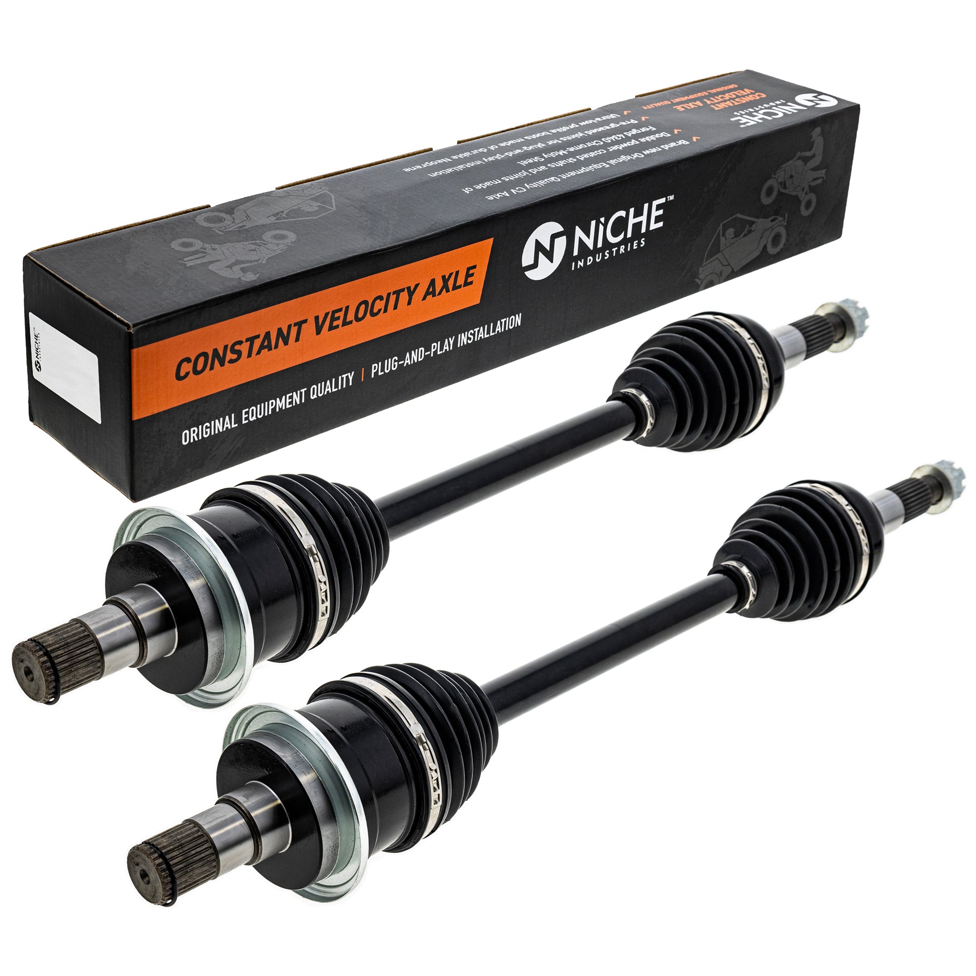 NICHE 519-KCA2562X High Strength CV Axle Set 2-Pack for UFORCE