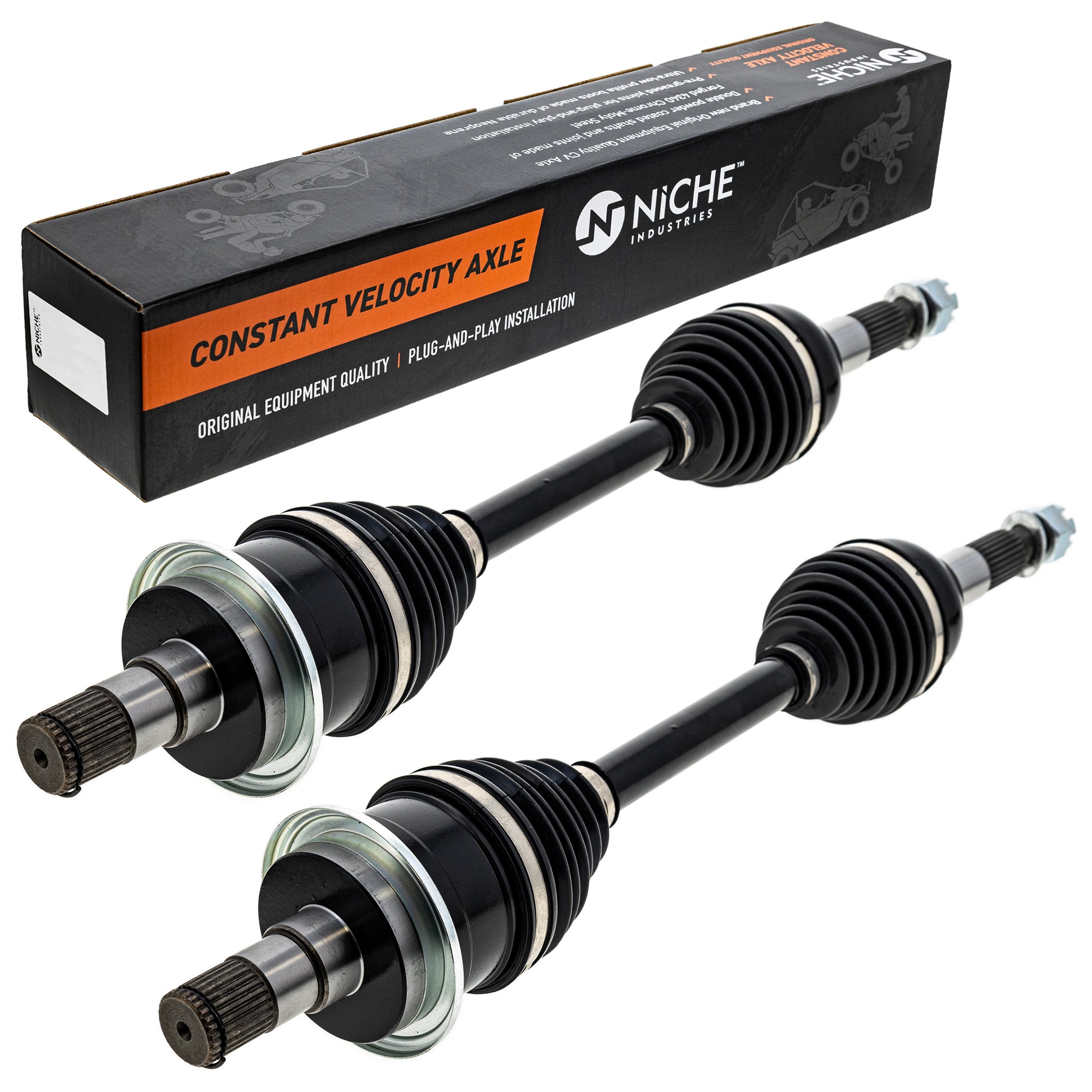 NICHE 519-KCA2565X High Strength CV Axle Set 2-Pack for ZFORCE