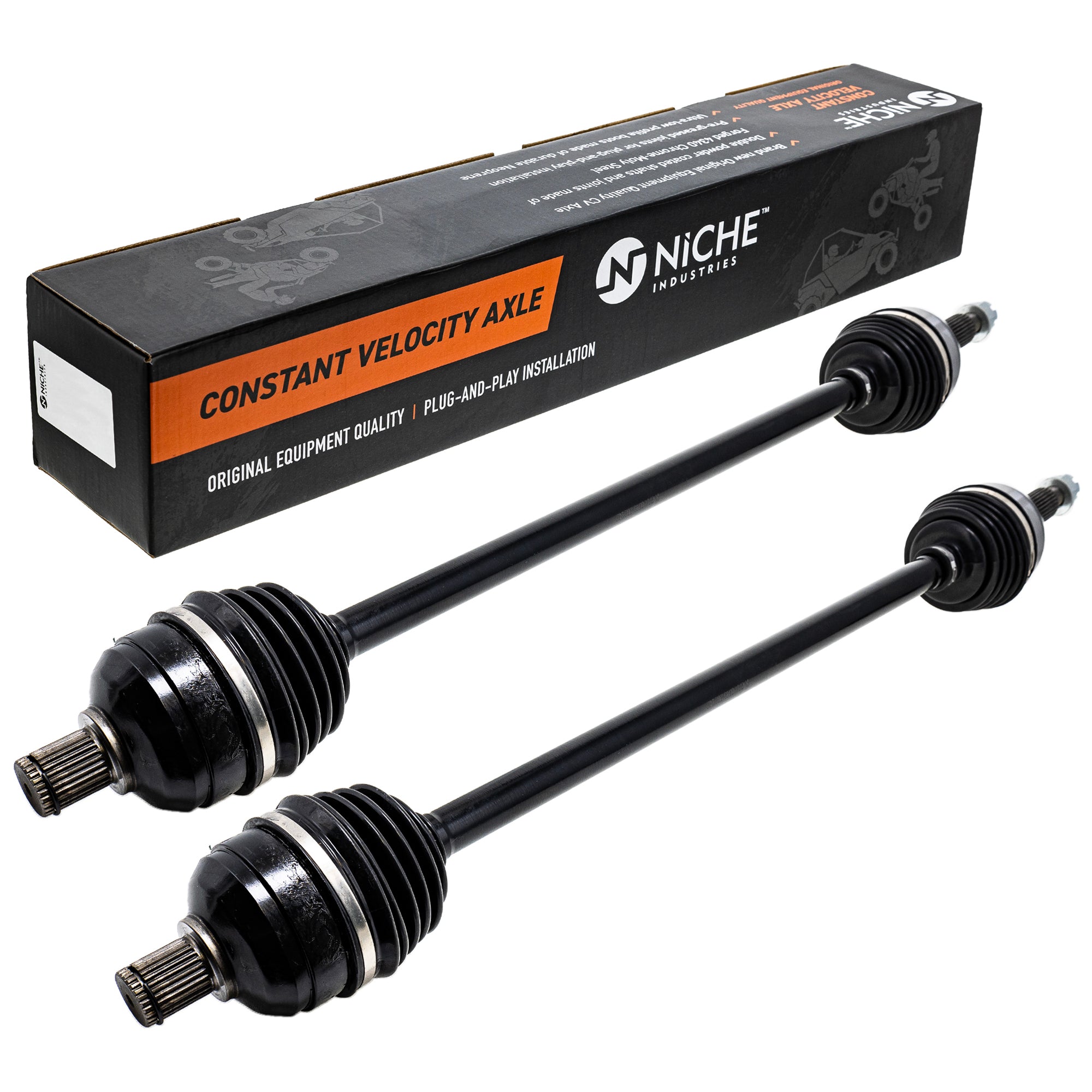 NICHE 519-KCA2567X High Strength CV Axle Set 2-Pack for RZR