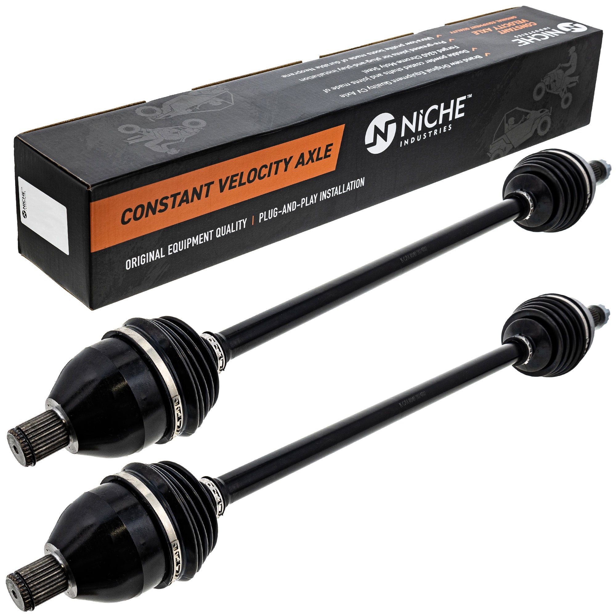 NICHE 519-KCA2560X Rear CV Axle 2-Pack for RZR