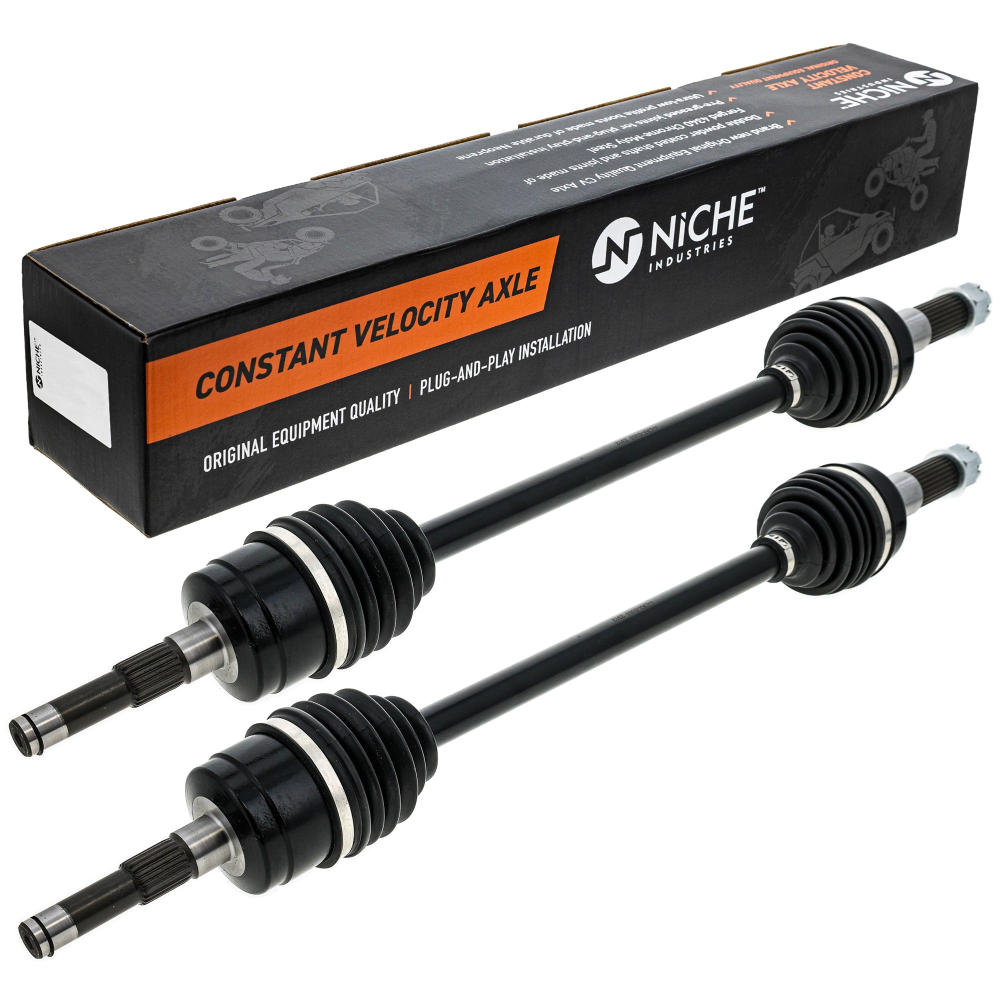 NICHE 519-KCA2571X High Strength CV Axle Set 2-Pack for ZFORCE