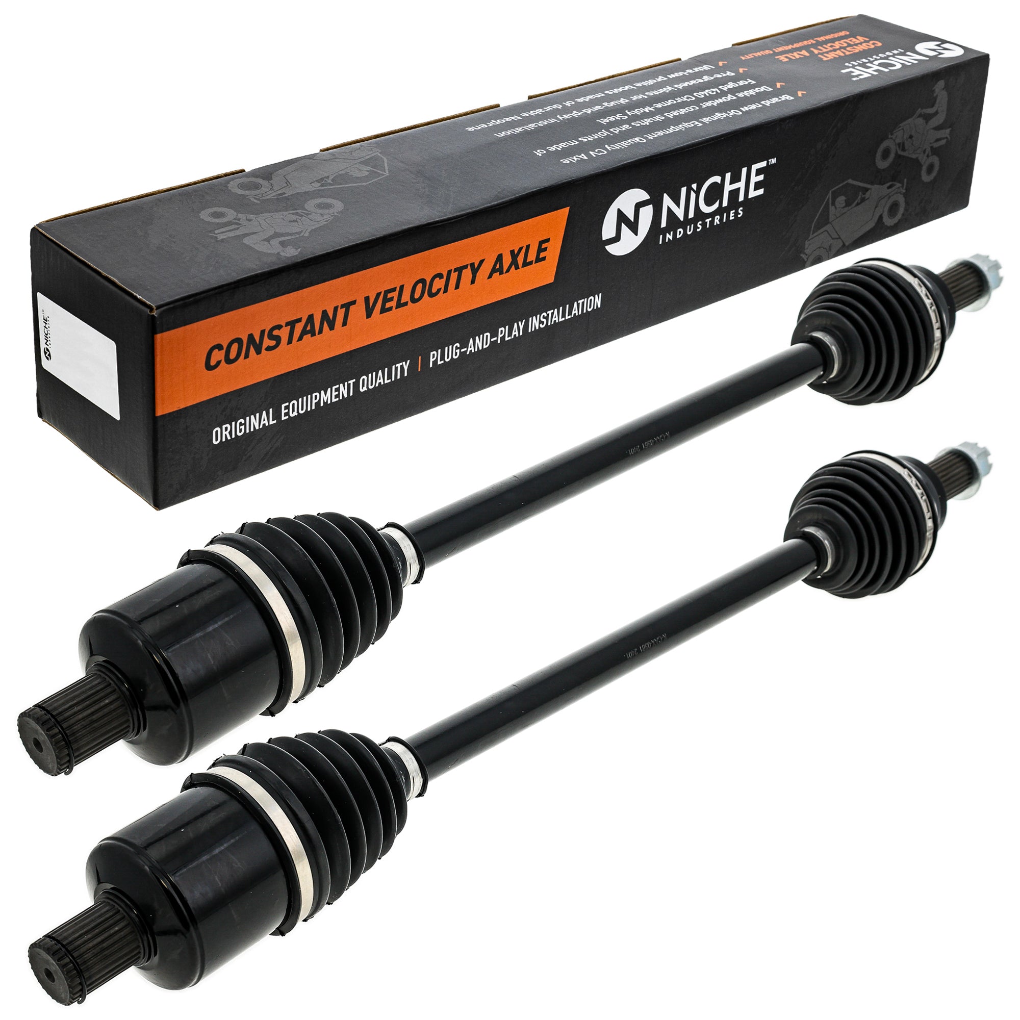 NICHE 519-KCA2583X High Strength CV Axle Set 2-Pack for Ranger