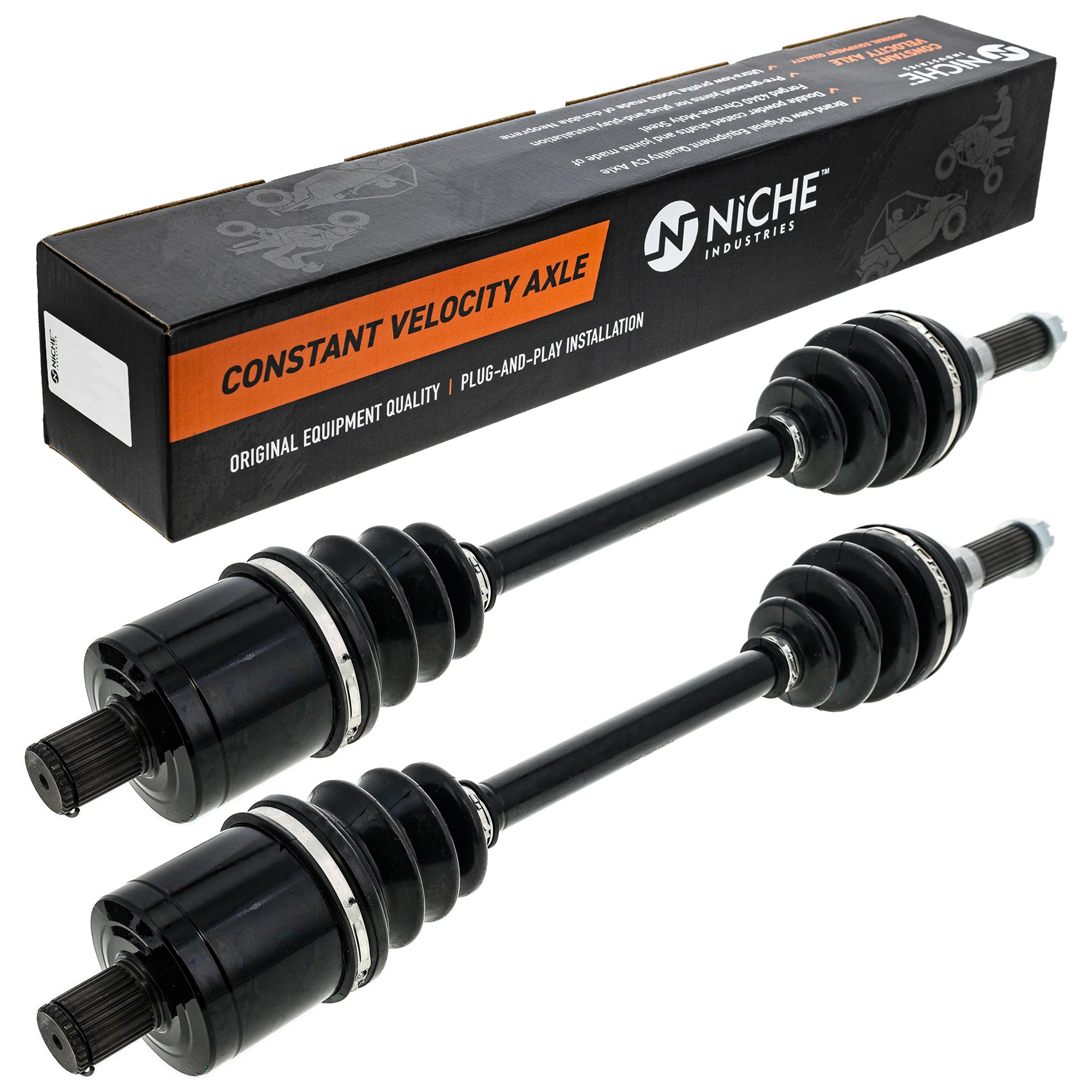 NICHE 519-KCA2584X High Strength CV Axle Set 2-Pack for RZR