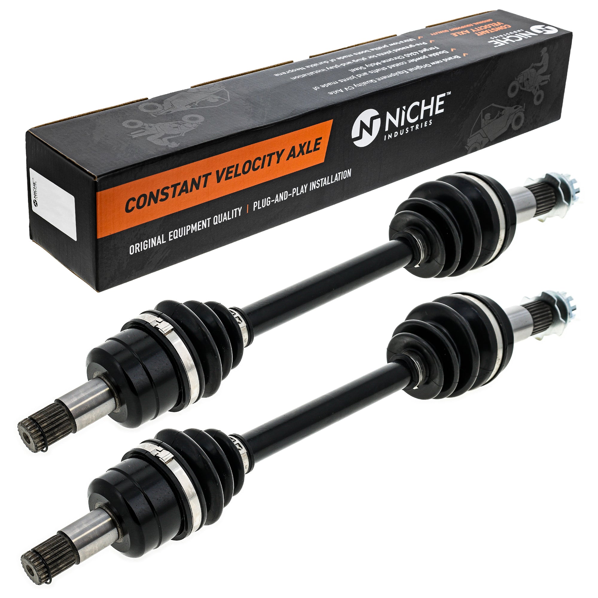 NICHE 519-KCA2580X High Strength CV Axle Set 2-Pack for Kodiak