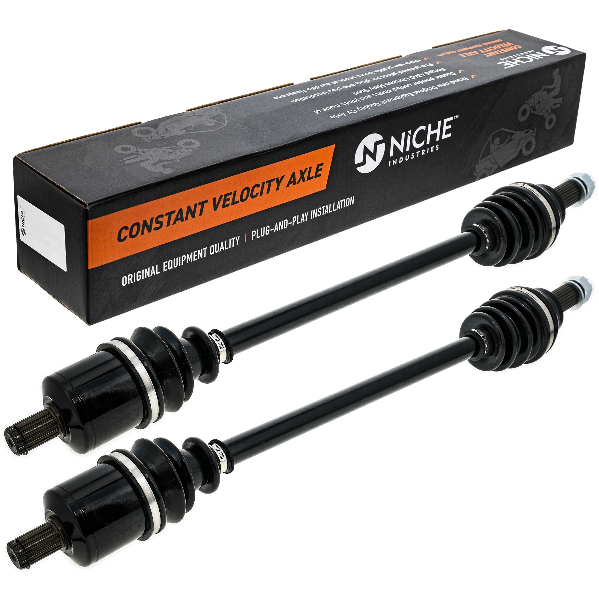 NICHE 519-KCA2581X High Strength CV Axle Set 2-Pack for Ranger