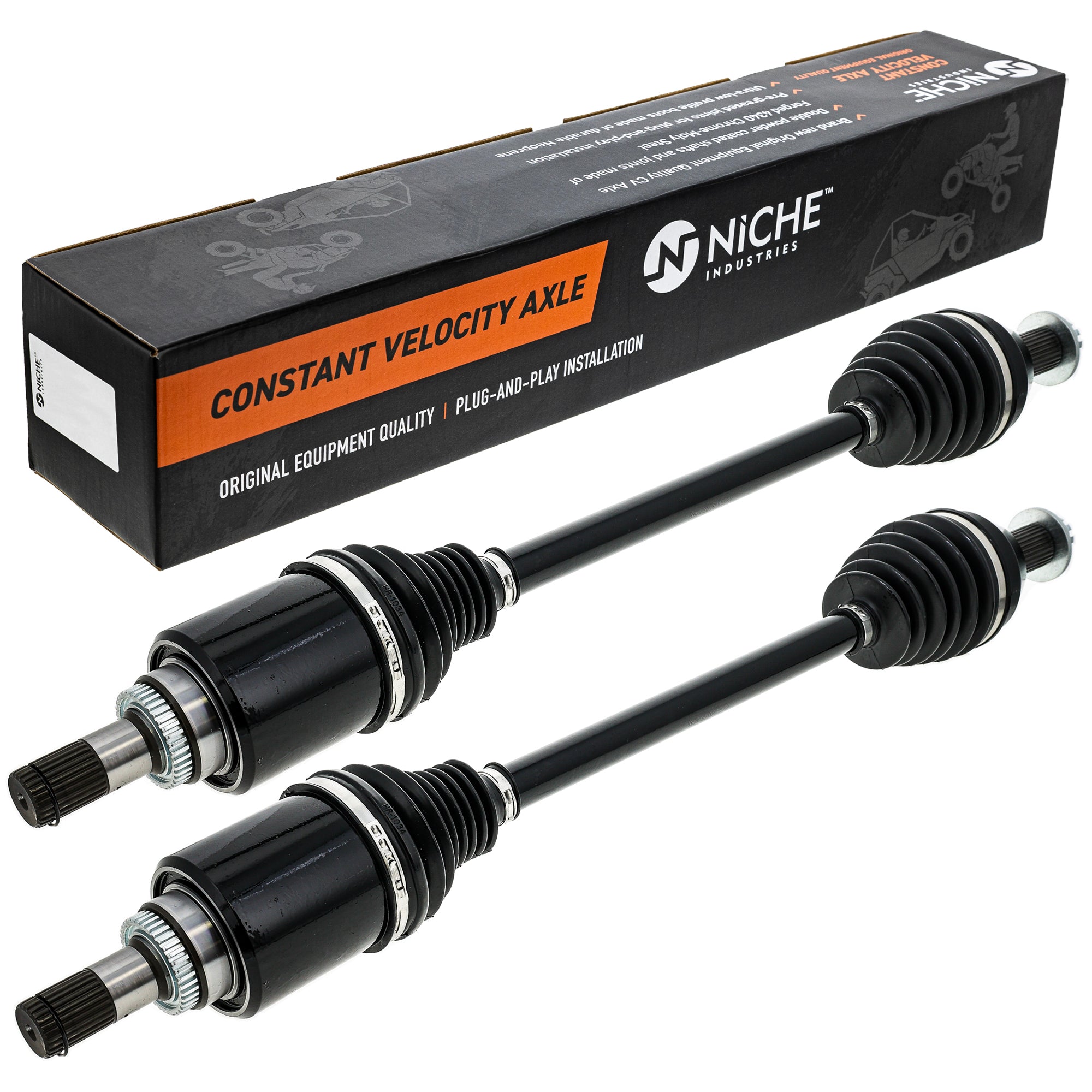 NICHE 519-KCA2598X High Strength CV Axle Set 2-Pack for Talon