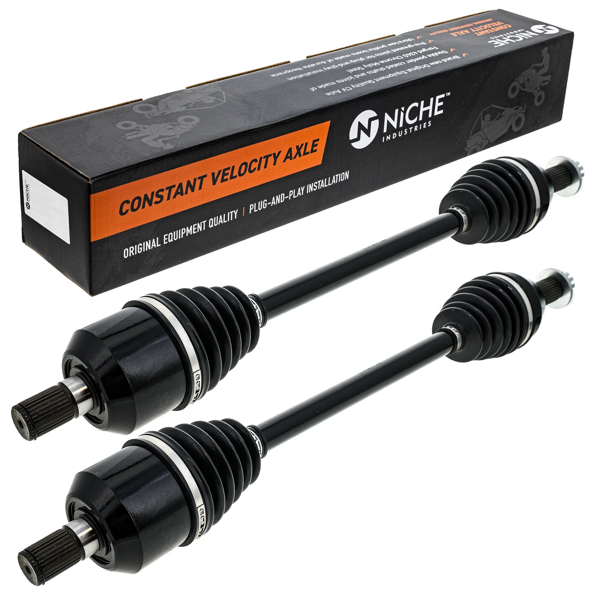 NICHE 519-KCA2599X High Strength CV Axle Set 2-Pack for Talon