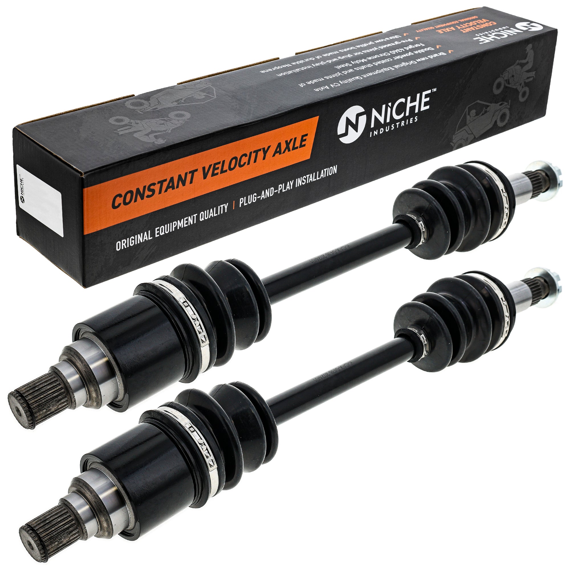 NICHE 519-KCA2658X High Strength CV Axle Set 1-Pack for Cat