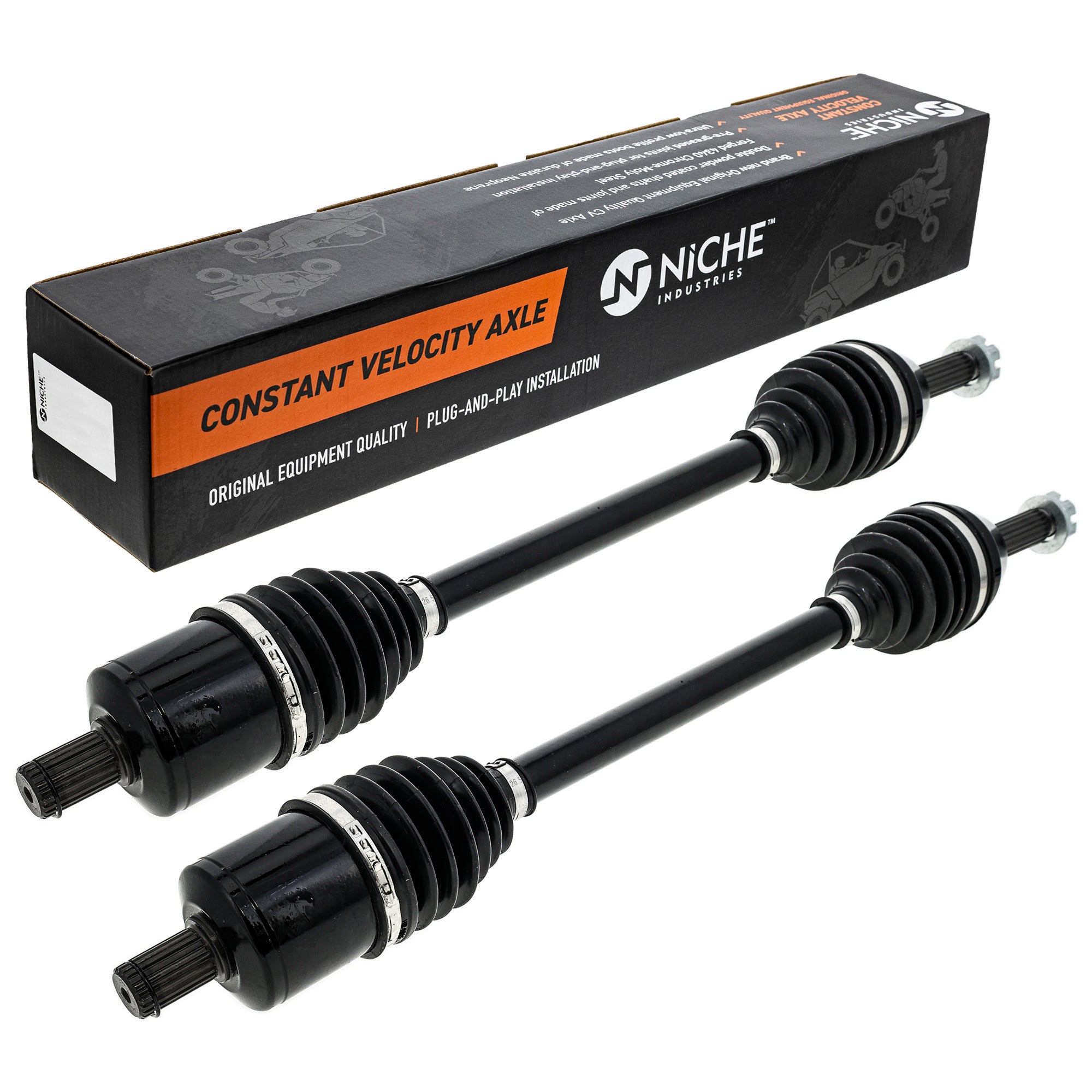 NICHE 519-KCA2664X High Strength CV Axle Set 1-Pack for RZR