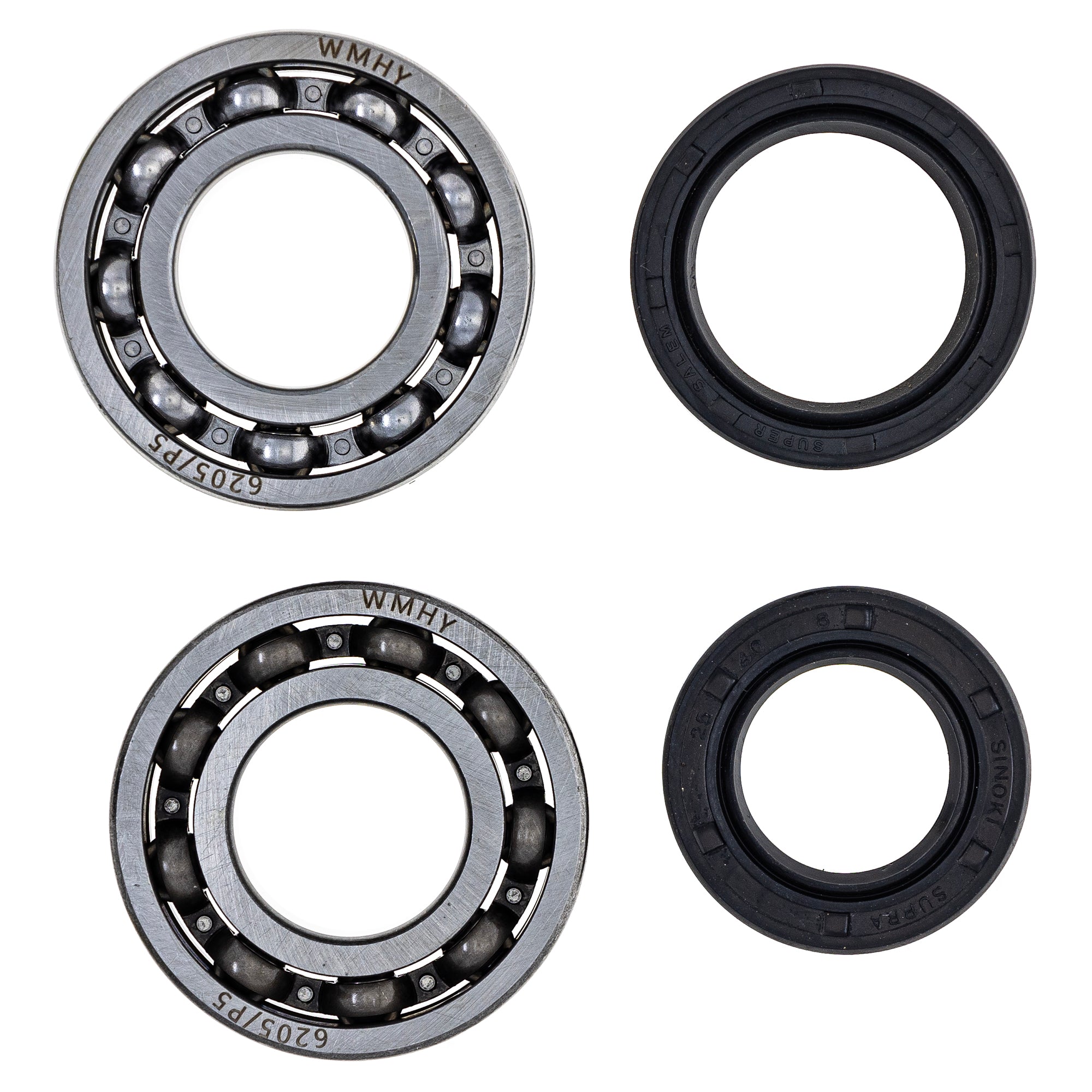 Crankshaft Bearing Rebuild Kit for Yamaha PW80 93306-20529-00 93103-32171-00 NICHE 519-KCB2223B