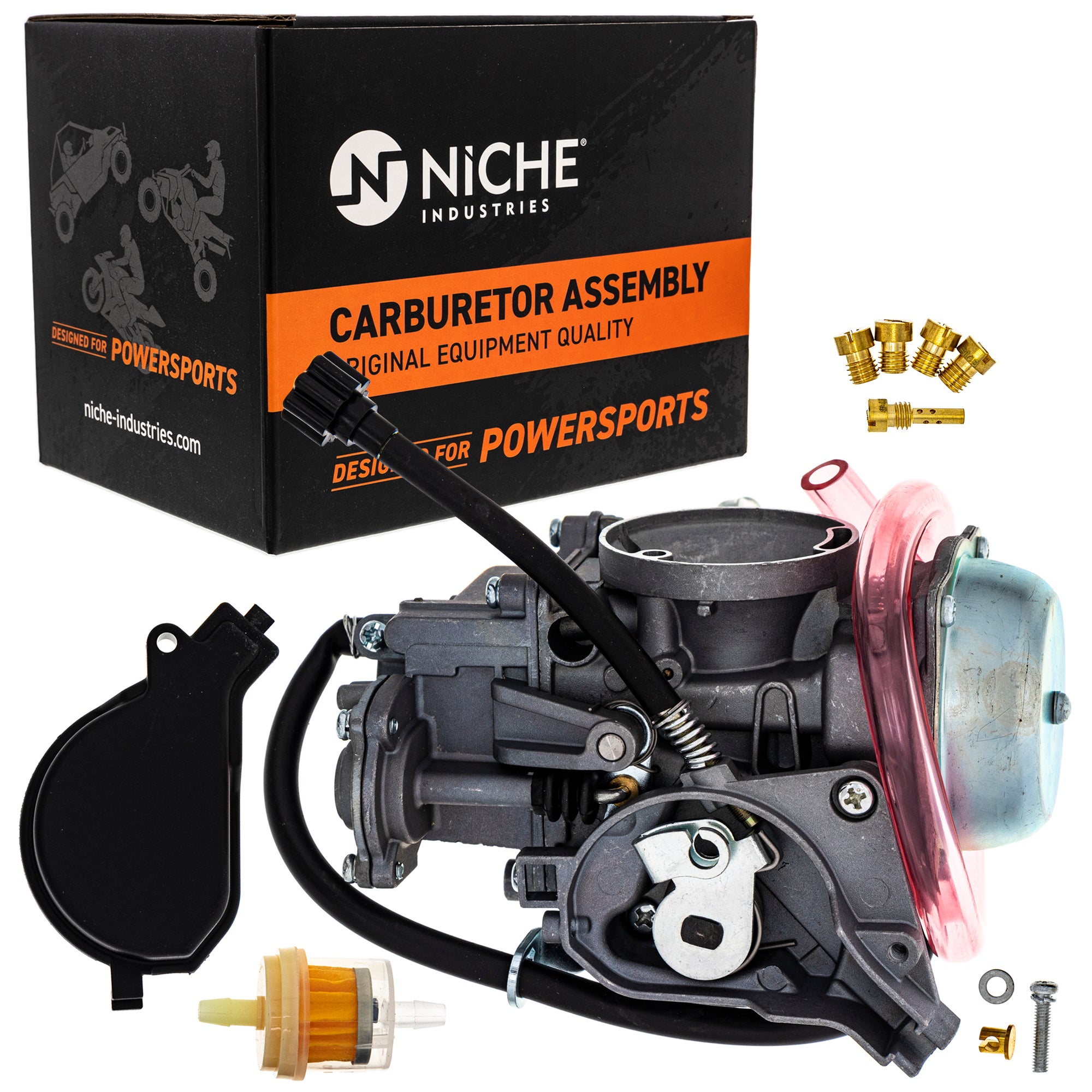 NICHE 519-KCR2243B Carburetor Assembly for Arctic Cat Textron Cat