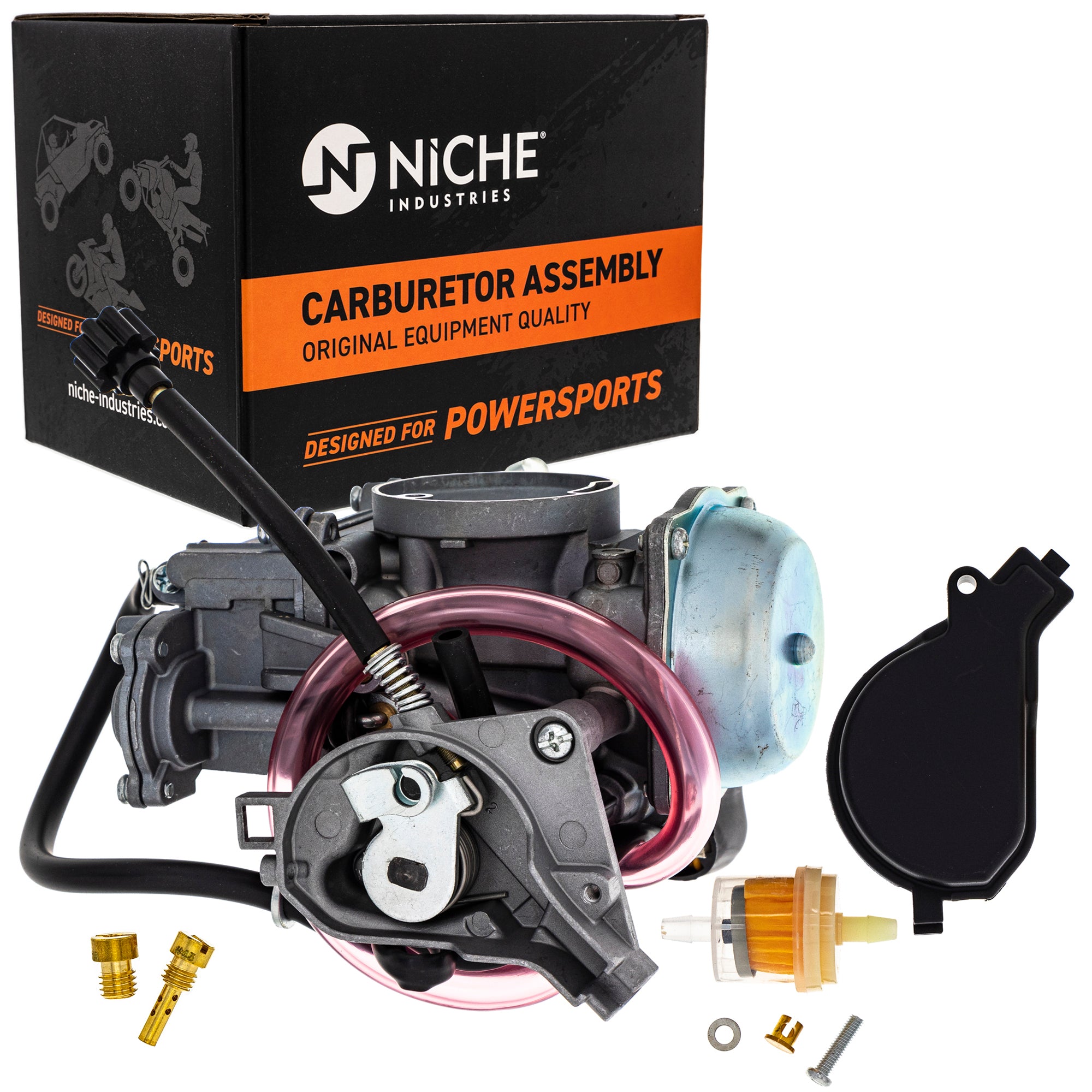 NICHE 519-KCR2248B Carburetor Assembly for Arctic Cat Textron Cat