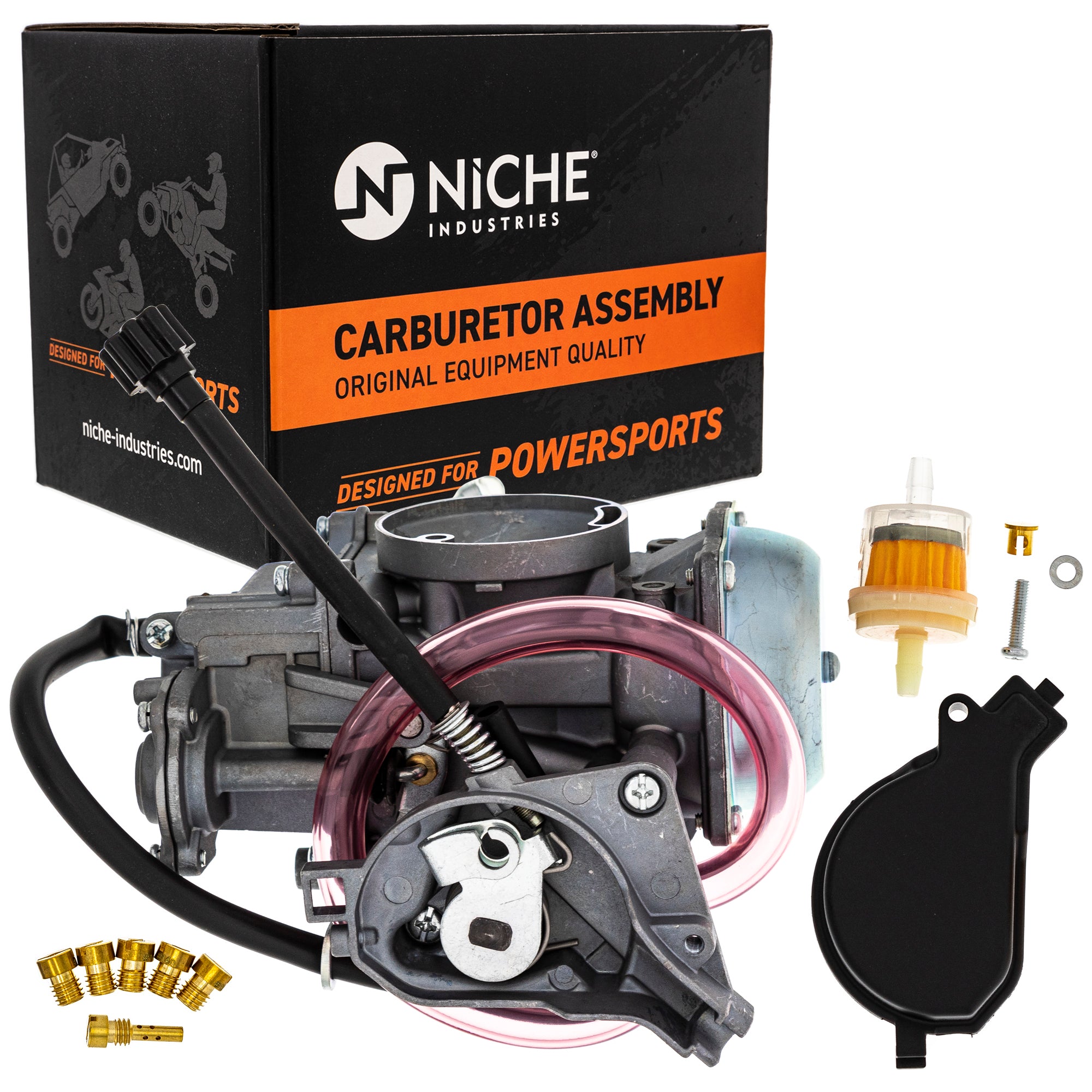 NICHE 519-KCR2275B Carburetor Assembly for Arctic Cat Textron Cat