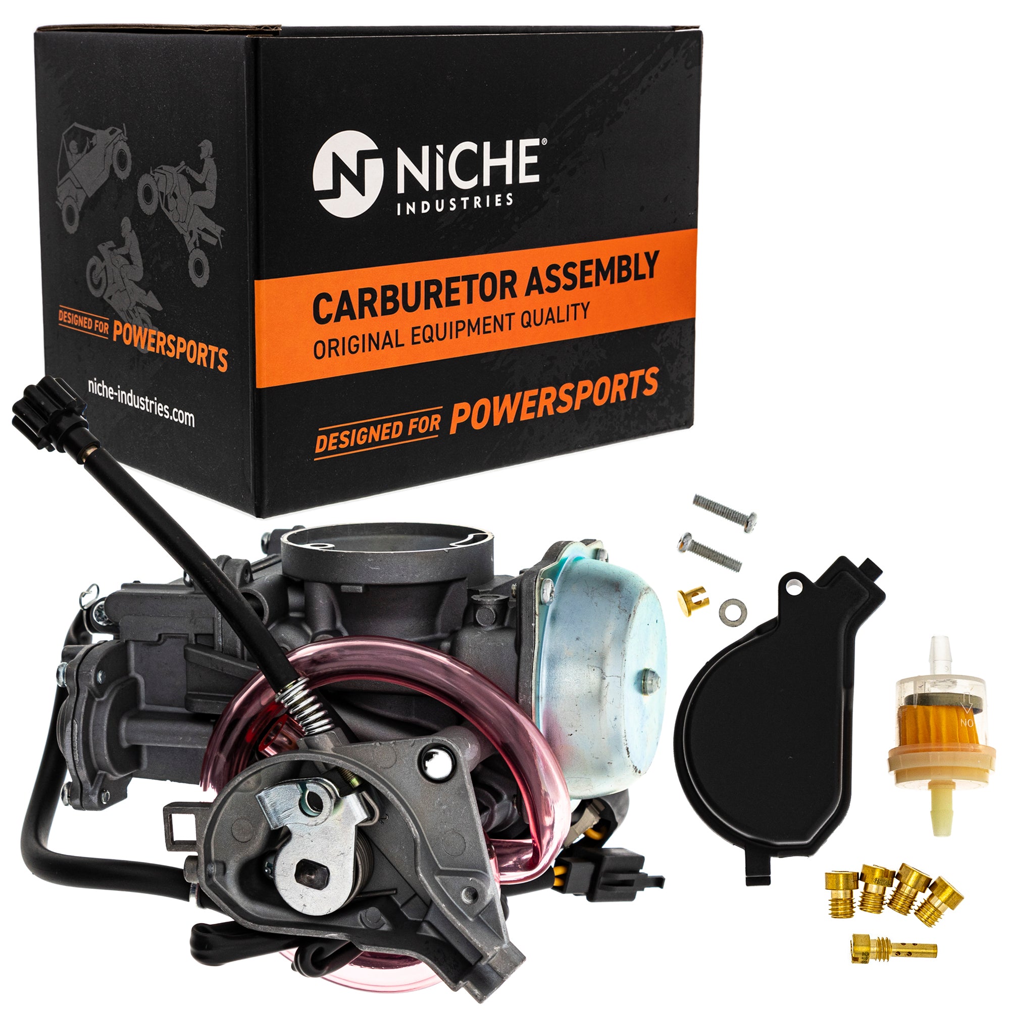NICHE 519-KCR2278B Carburetor Assembly for Arctic Cat Textron Cat