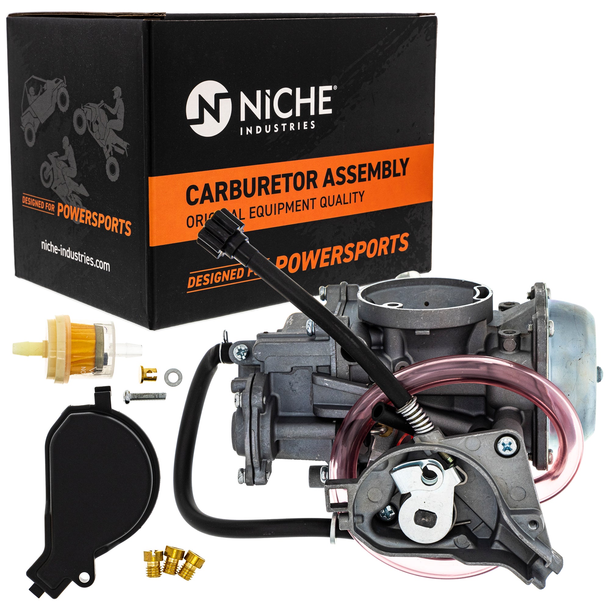 NICHE 519-KCR2270B Carburetor Assembly for Arctic Cat Textron Cat