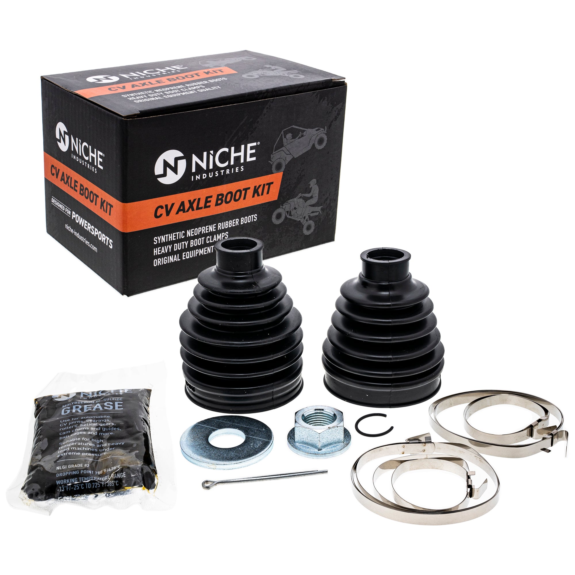 Front CV Axle Boot Kit for zOTHER Mule NICHE 519-KCV2267B