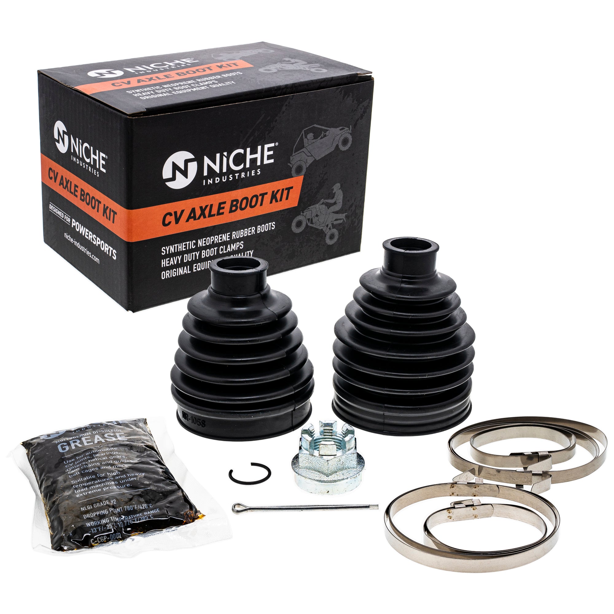 Front CV Axle Boot Kit for zOTHER Brute NICHE 519-KCV2269B