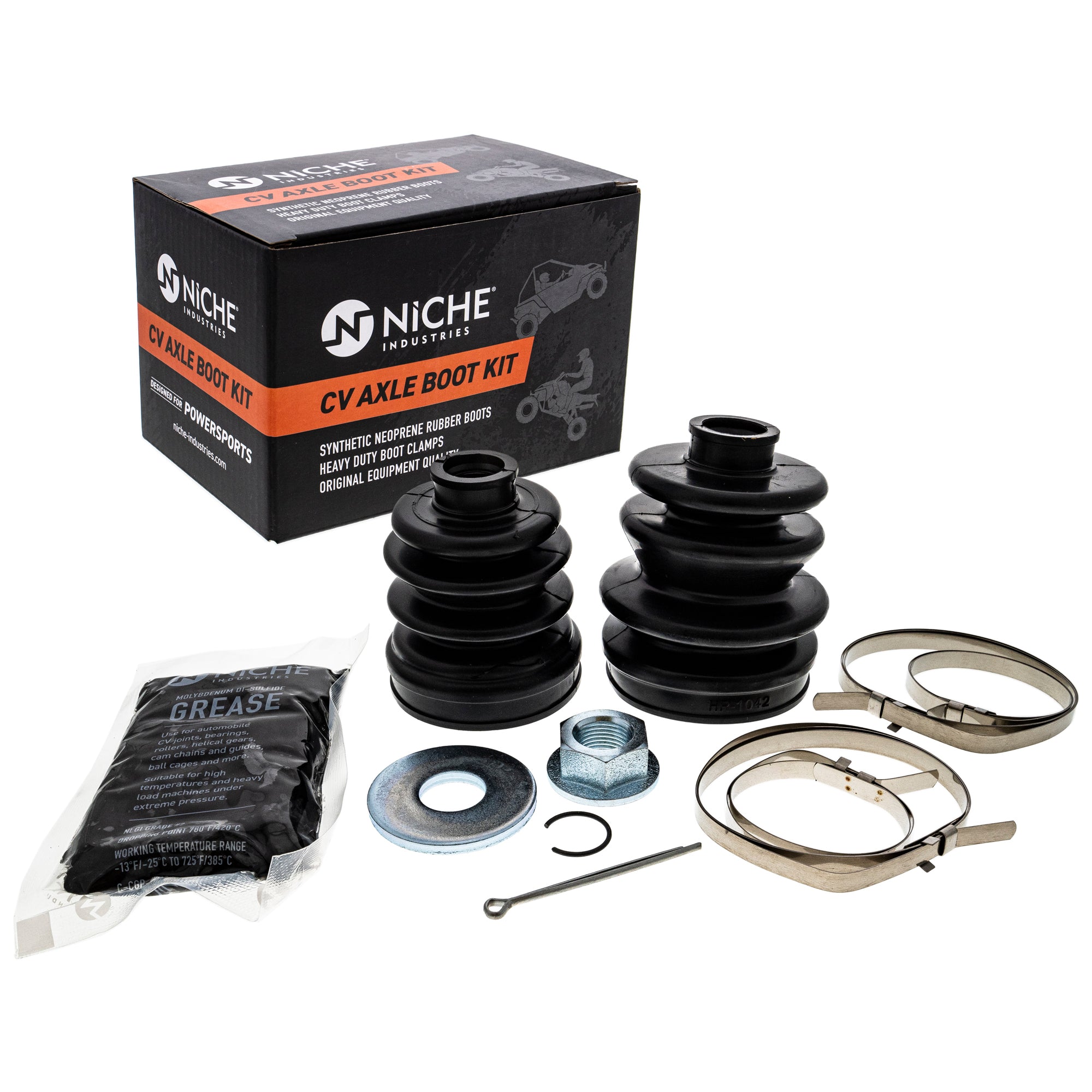 Front CV Axle Boot Kit for zOTHER Mule NICHE 519-KCV2294B