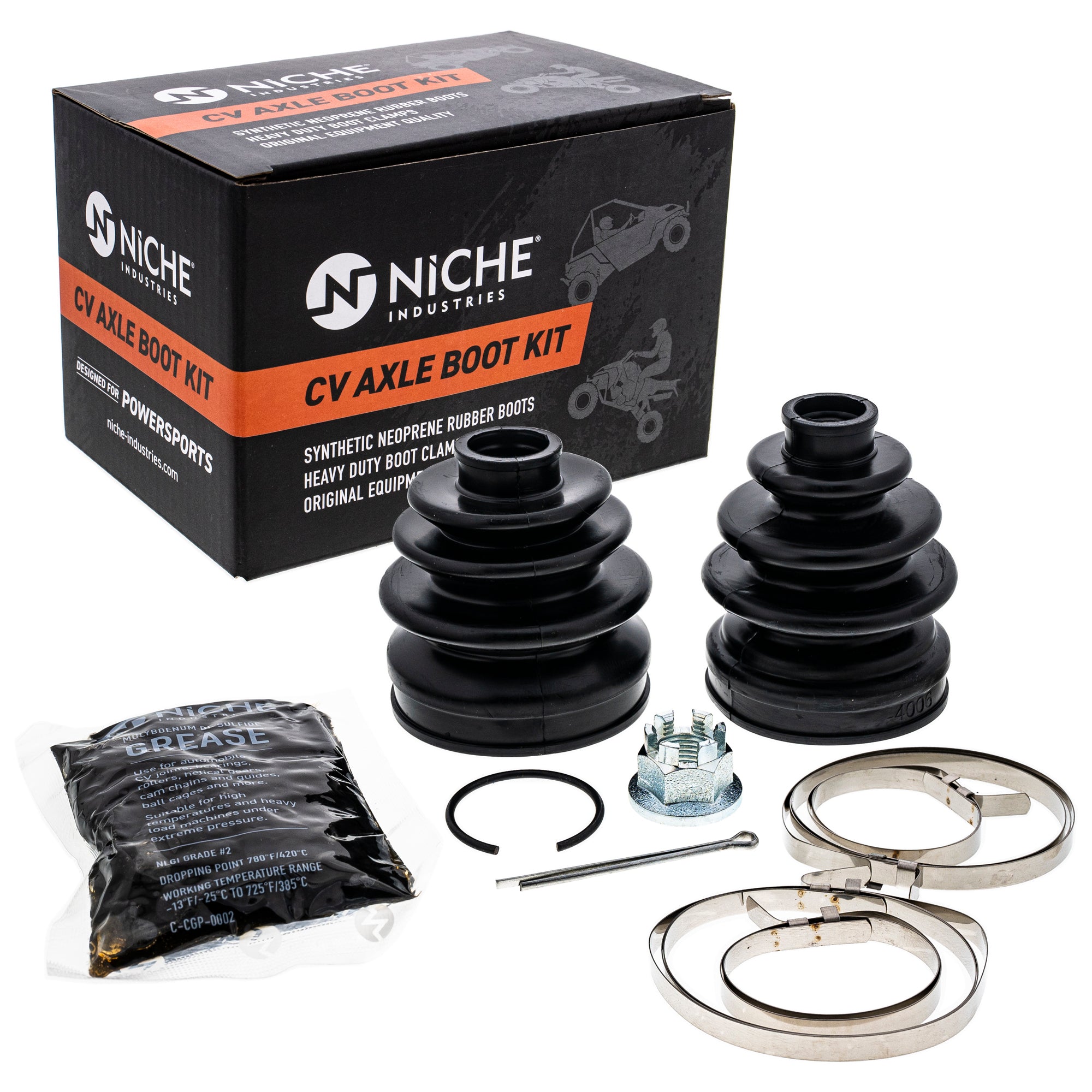 Front CV Axle Boot Kit for zOTHER FourTrax NICHE 519-KCV2343B