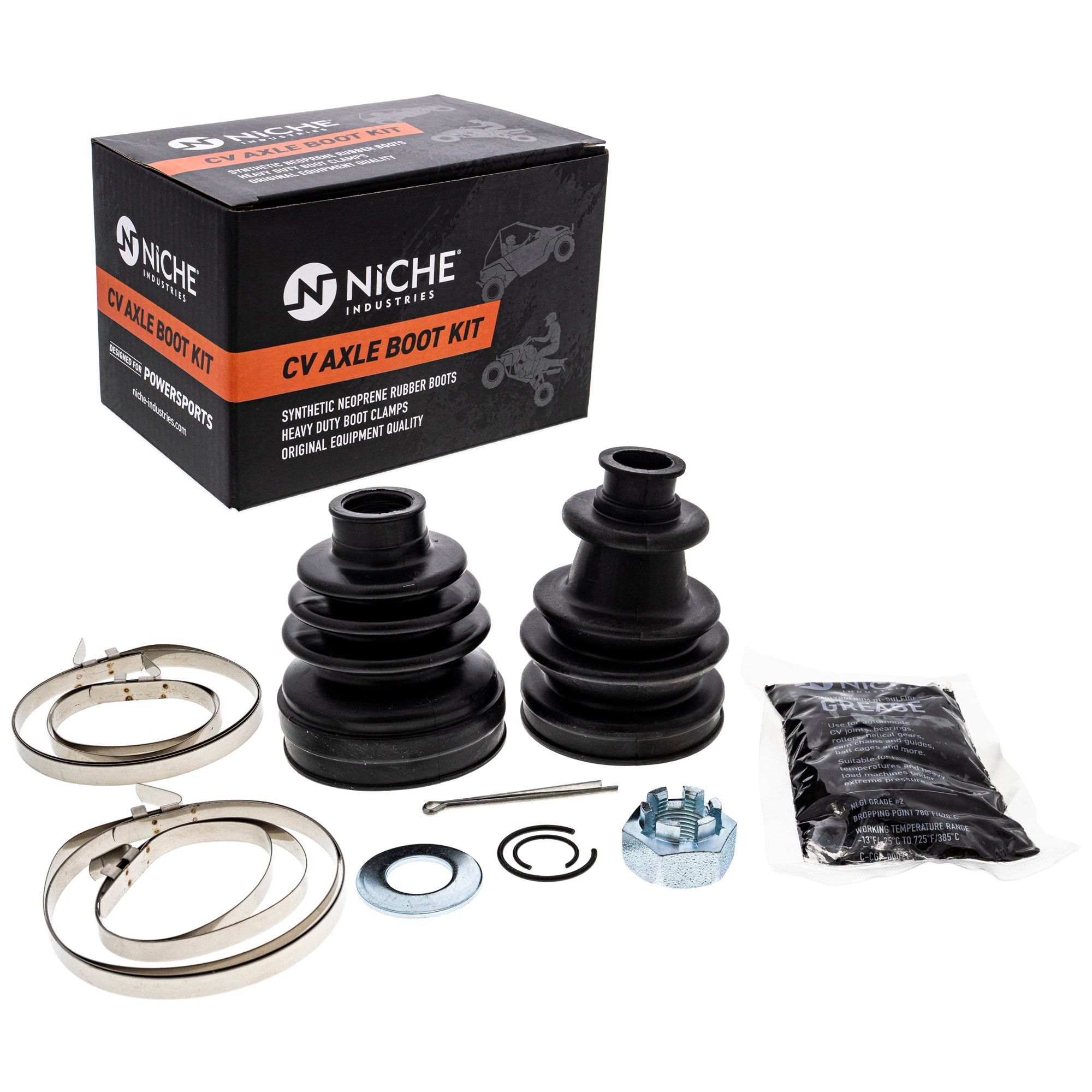 Front CV Axle Boot Kit for Polaris Sportsman RZR Ranger NICHE 519-KCV2359B