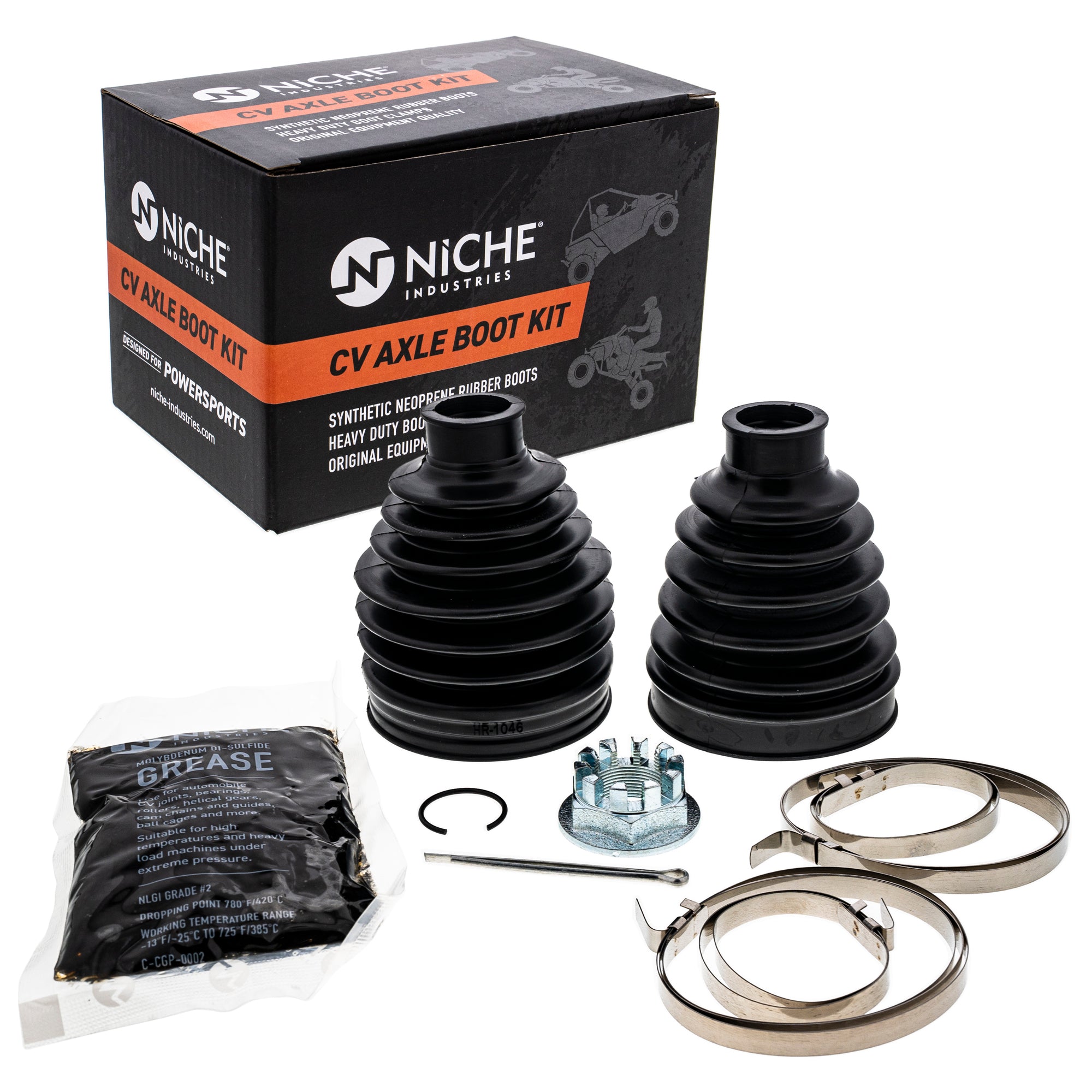 Front CV Axle Boot Kit for zOTHER Pioneer NICHE 519-KCV2351B