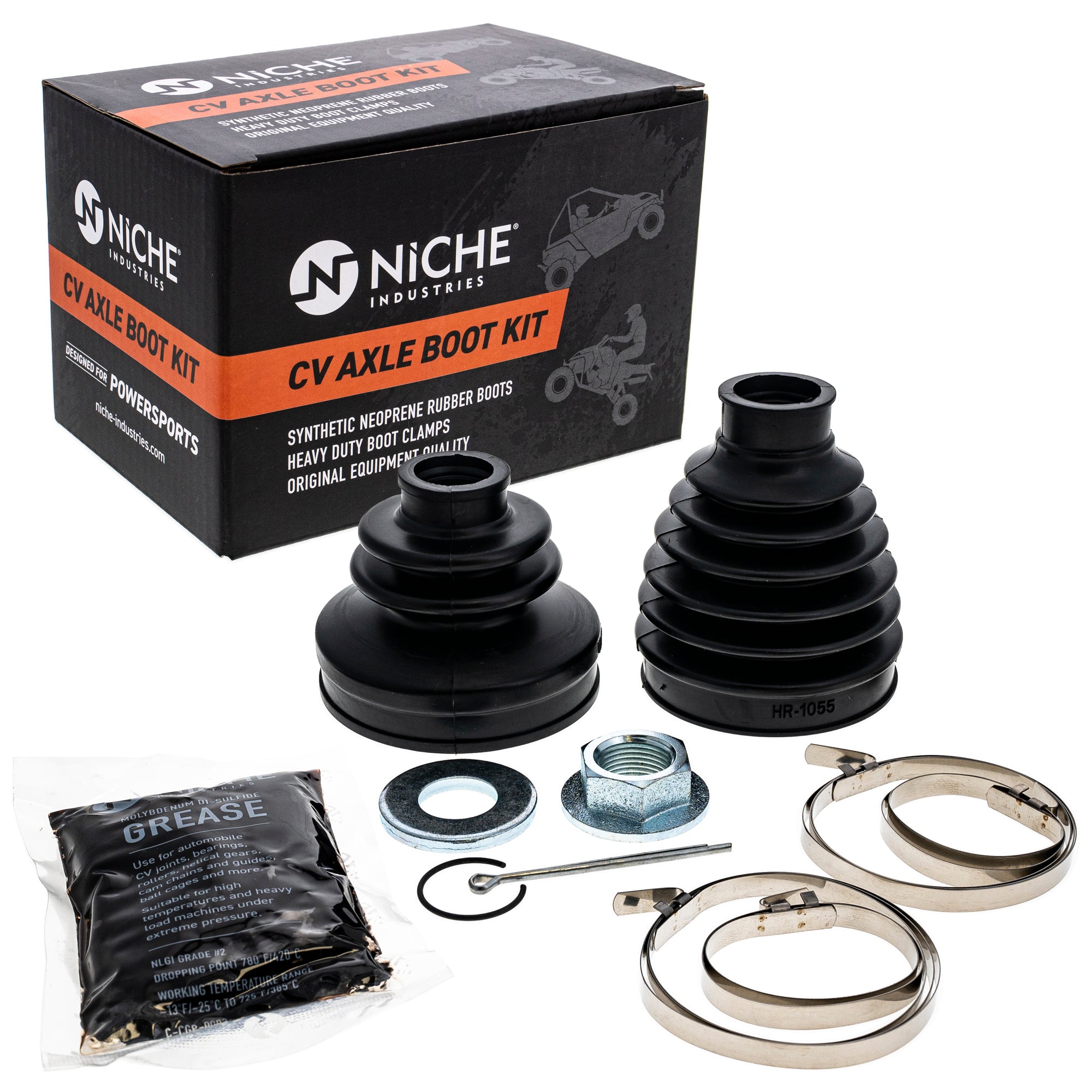 Front CV Axle Boot Kit for zOTHER Mule NICHE 519-KCV2382B