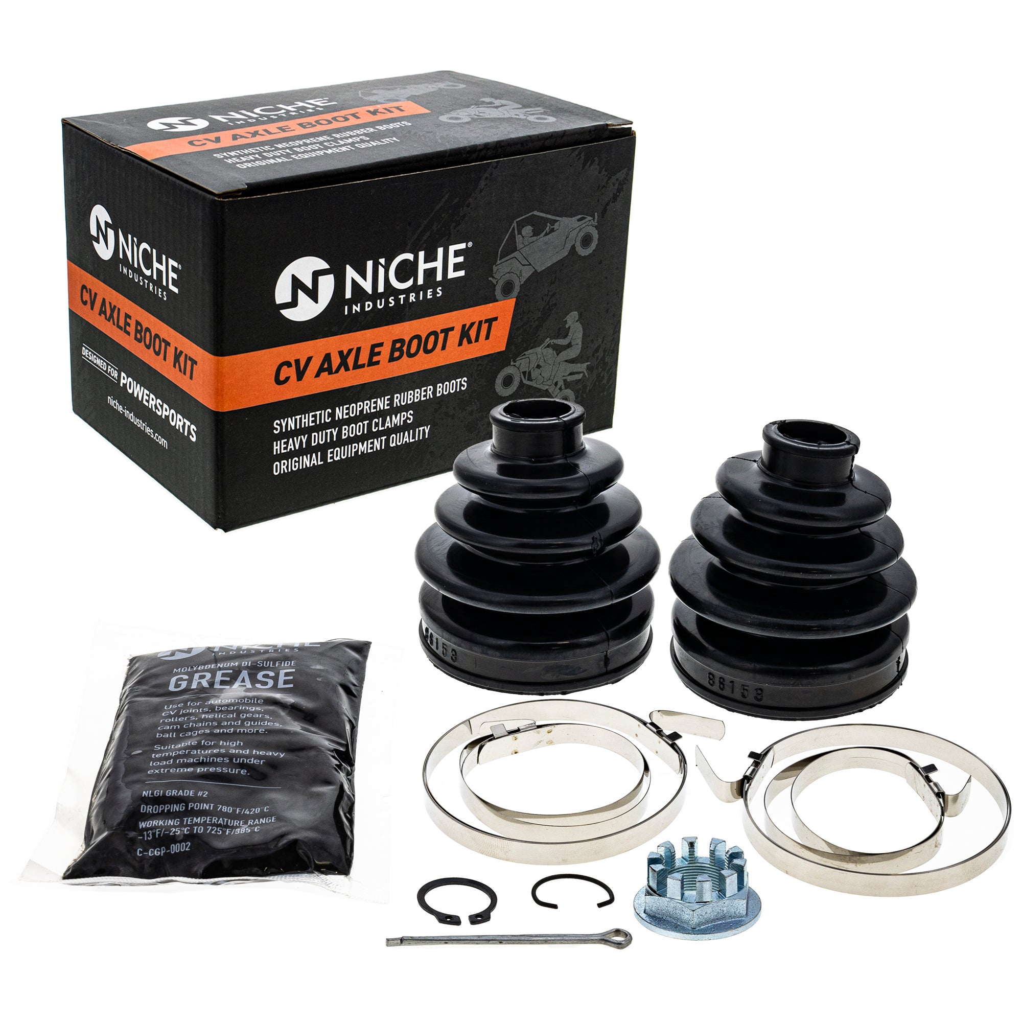 Rear CV Axle Boot Kit for FourTrax NICHE 519-KCV2304B