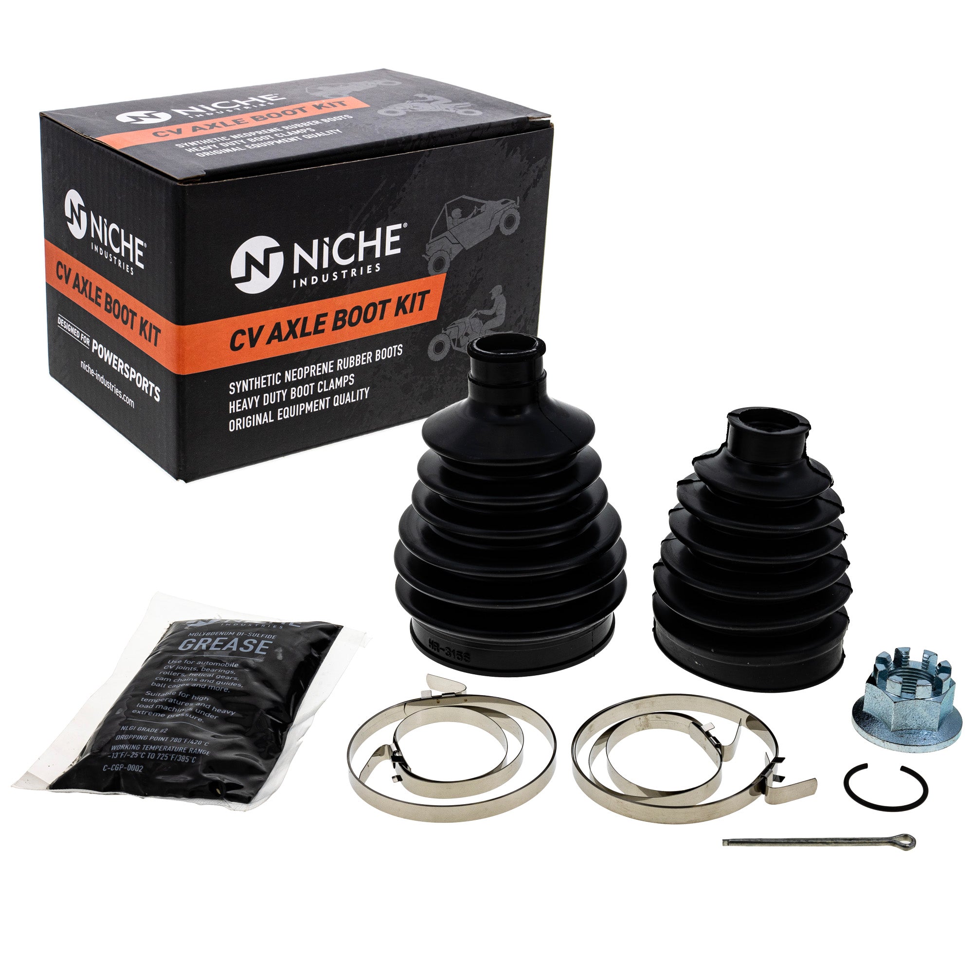 Rear Right CV Axle Boot Kit for ZFORCE UFORCE NICHE 519-KCV2315B