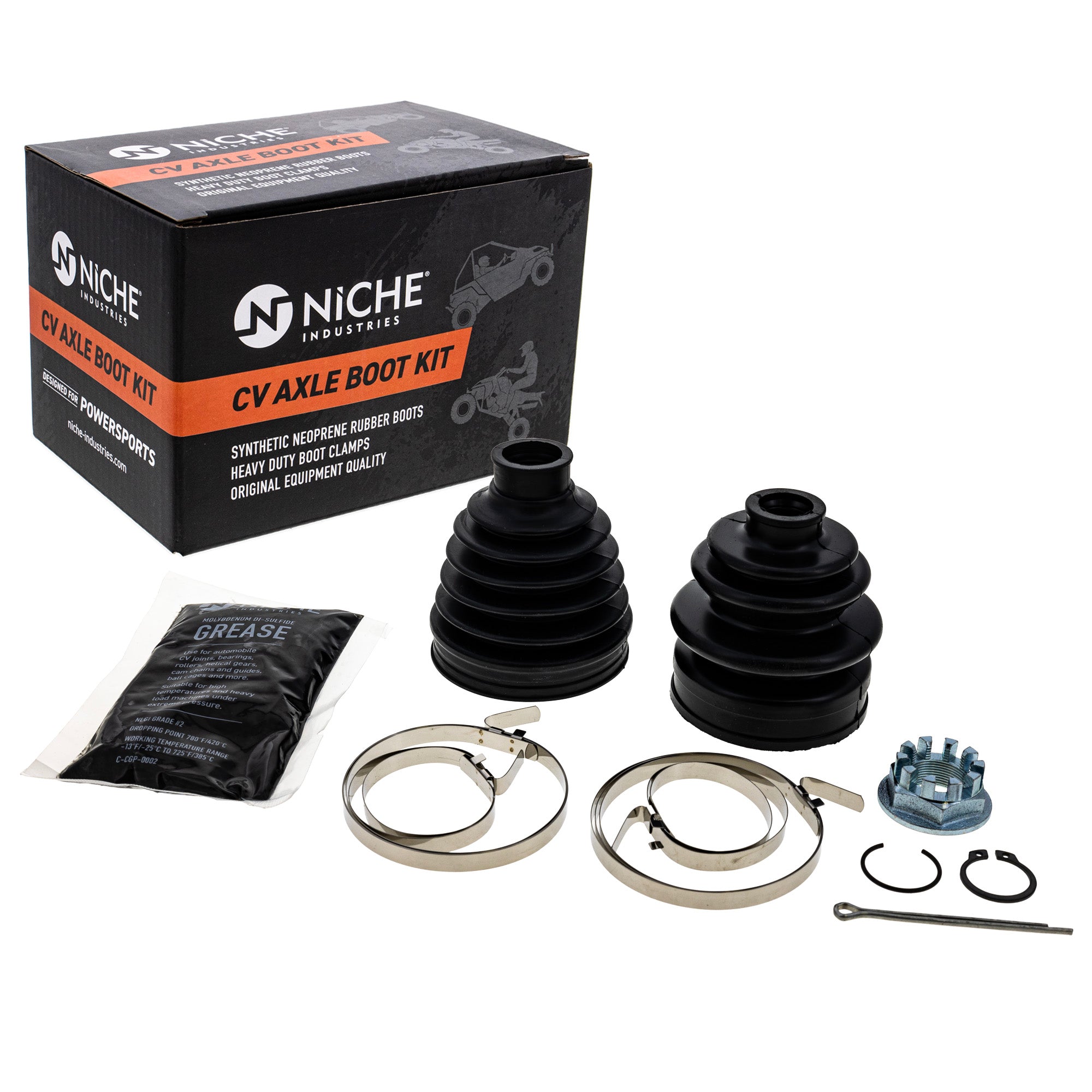 Rear CV Axle Boot Kit for Pioneer NICHE 519-KCV2422B