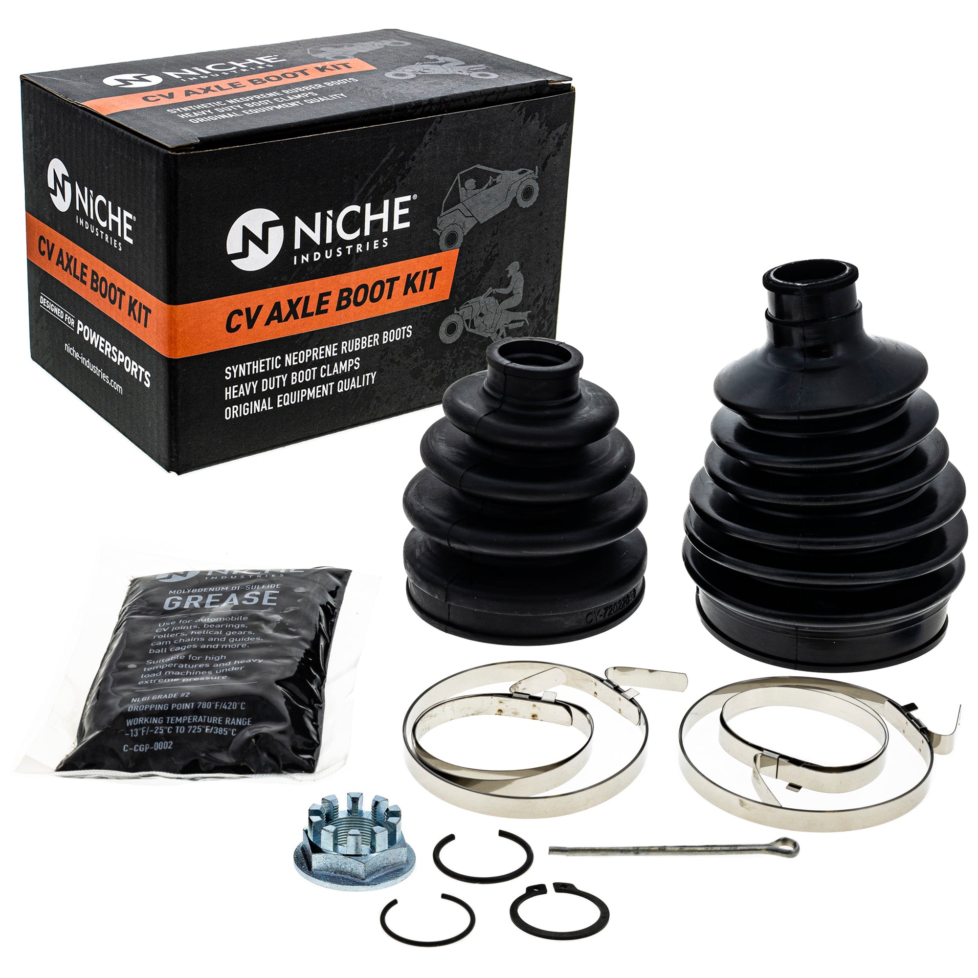 Front CV Axle Boot Kit for Pioneer NICHE 519-KCV2432B