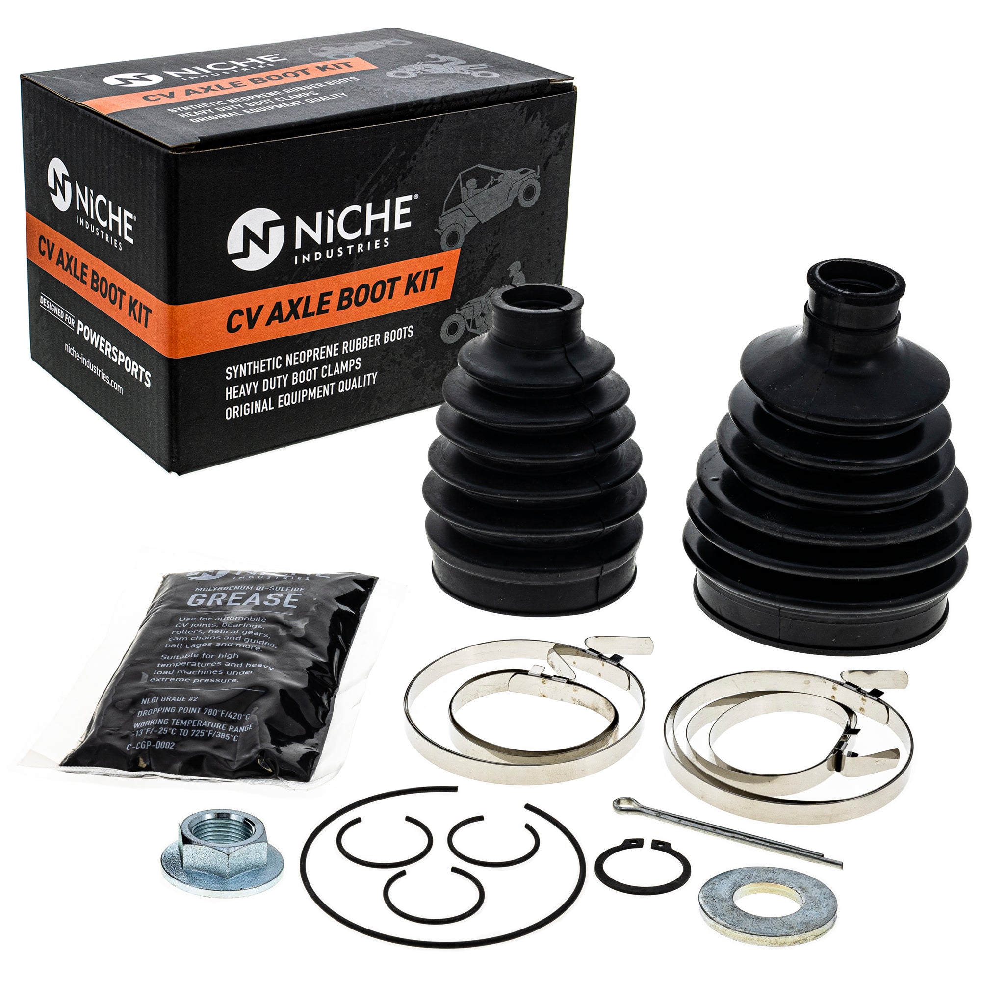 Front CV Axle Boot Kit for Mule Kawasaki NICHE 519-KCV2435B