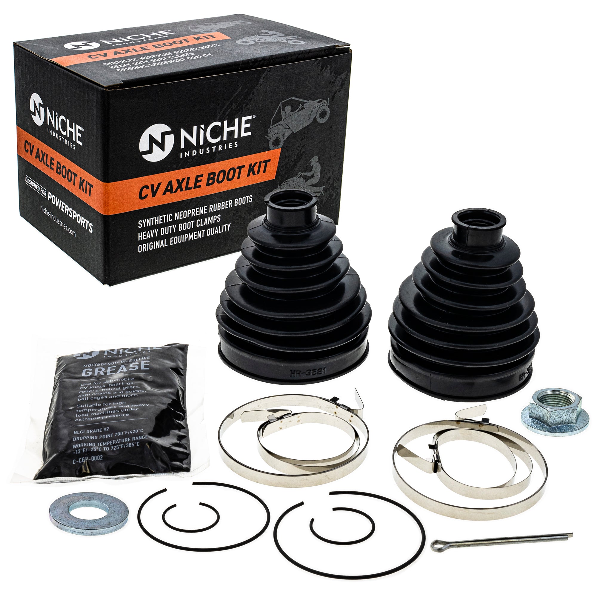 Front Left CV Axle Boot Kit for Mule NICHE 519-KCV2438B