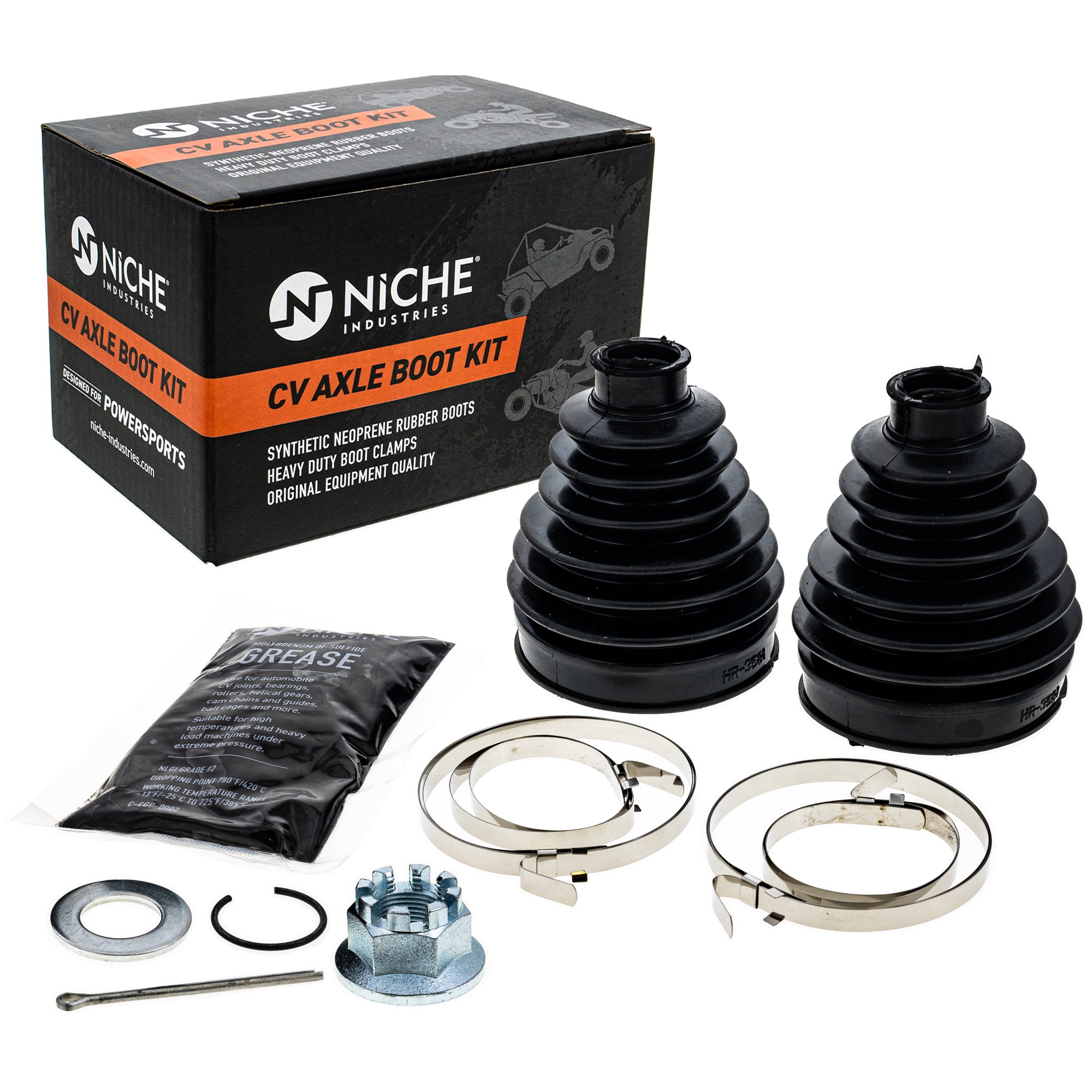 Rear CV Axle Boot Kit for ZFORCE UFORCE CFORCE NICHE 519-KCV2450B