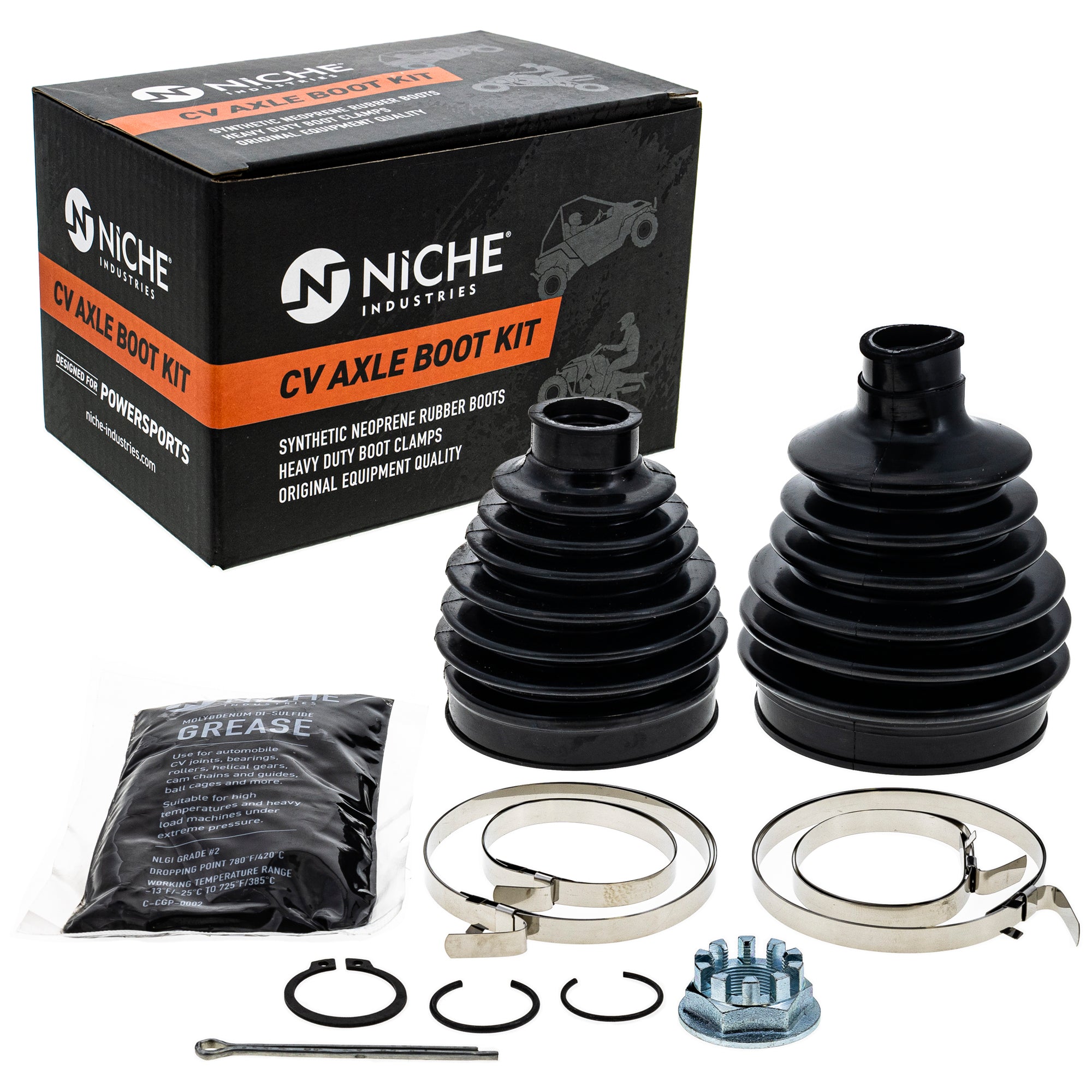 Rear Left CV Axle Boot Kit for Pioneer NICHE 519-KCV2467B