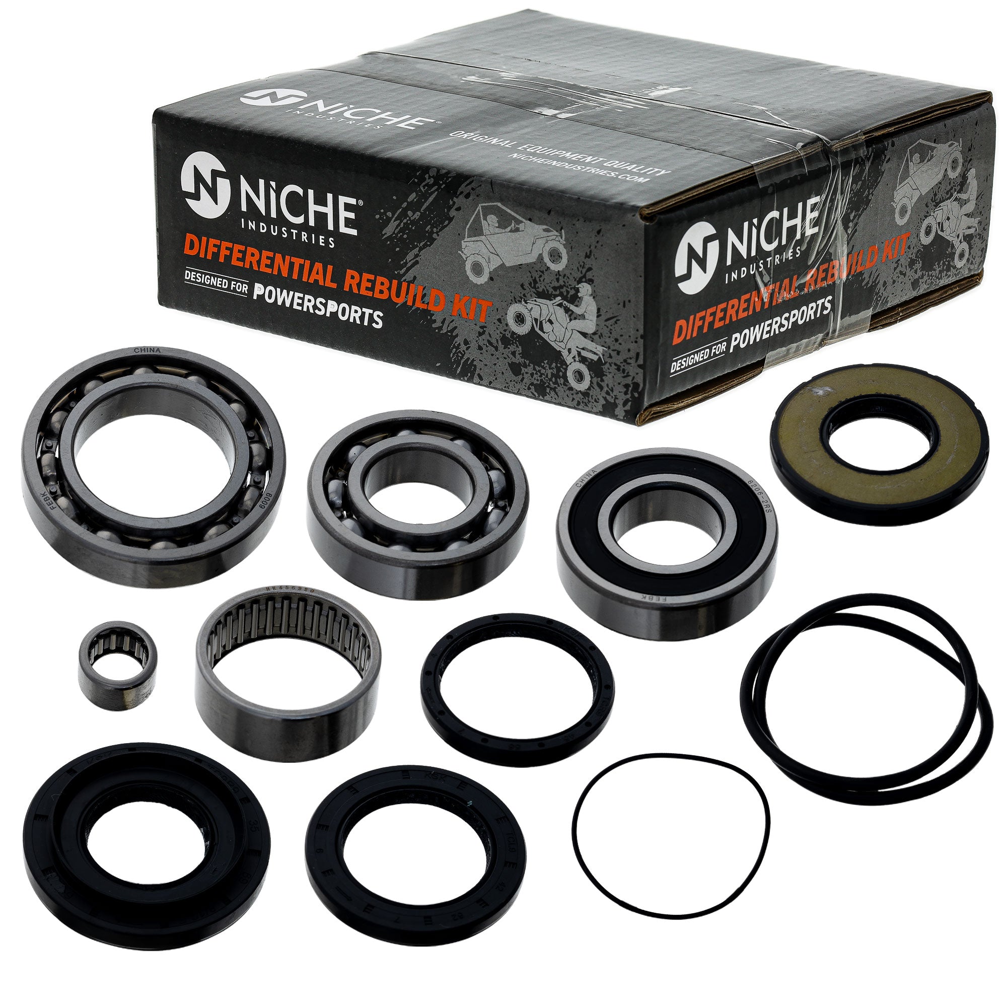 NICHE 519-KDR2231K Differential Rebuild Kit for Quadsport Ozark