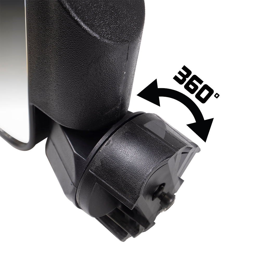 erieri0520 Break Away Side & Rear Wide View Mirror Polaris Can-Am | NICHE PARTS