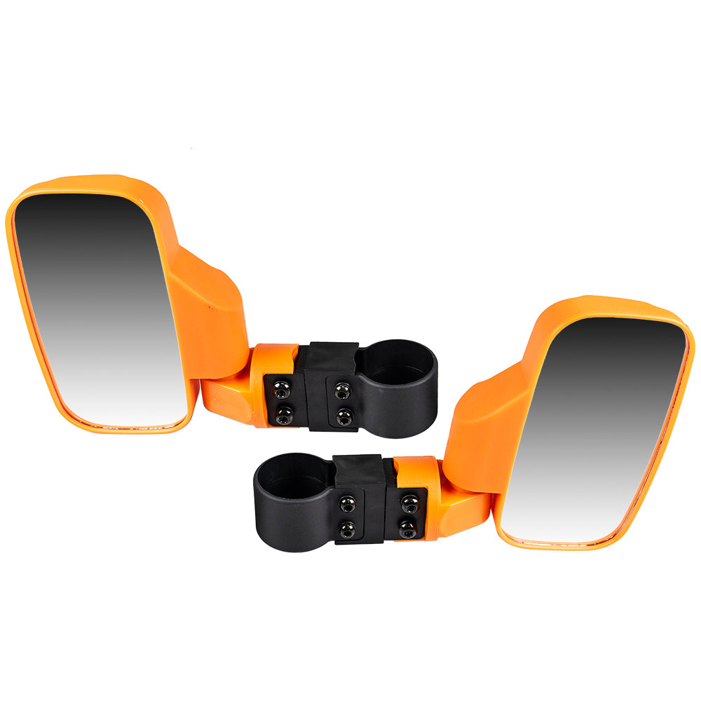 NICHE MK1002936 Orange Side View Mirror Set for zOTHER RZR Ranger