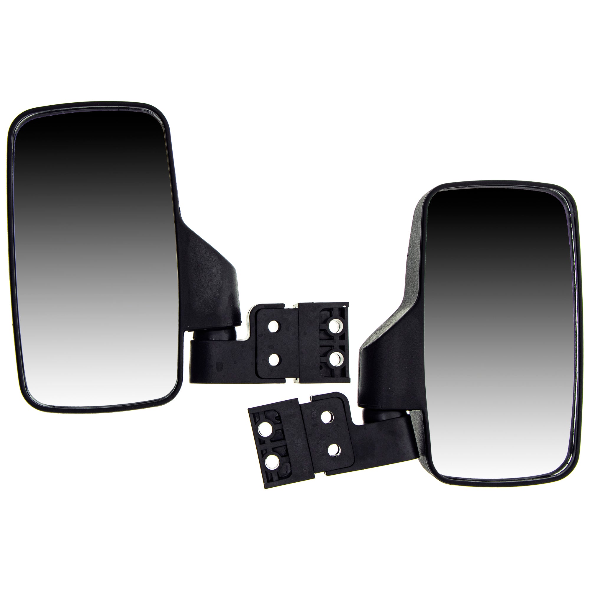 Black Side View Mirror Pro-Fit Set For John Deere MK1002939