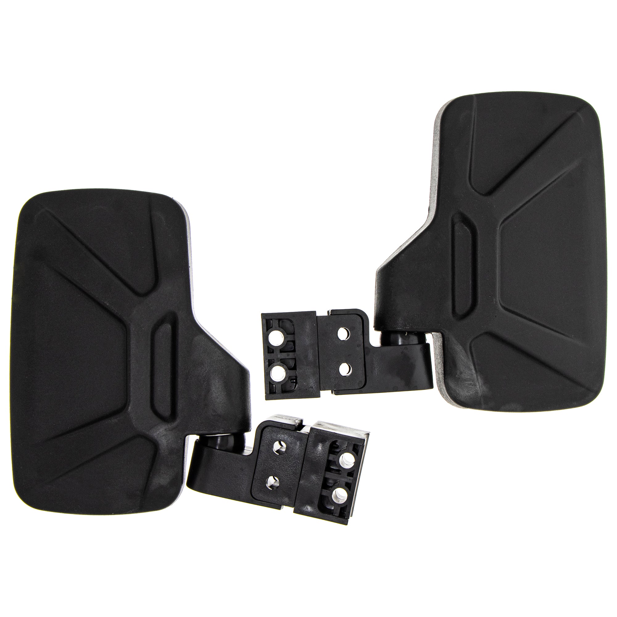 Black Break Away Side & Rear View Mirror Polaris Can-Am | NICHE PARTS