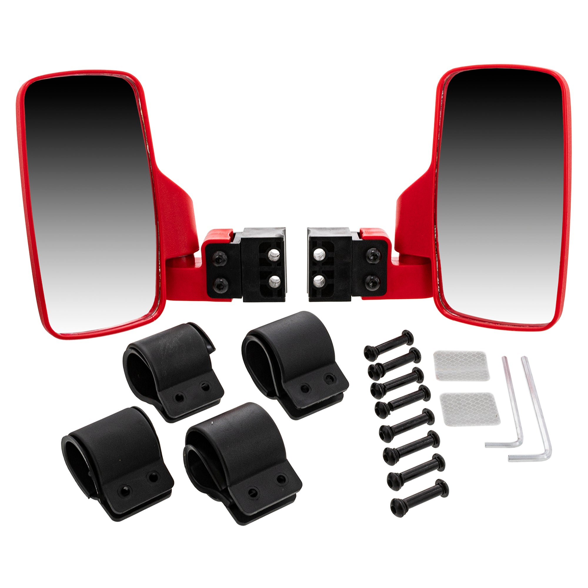 NICHE 519-KMI2248R Red Side View Mirror Set for zOTHER Xpedition