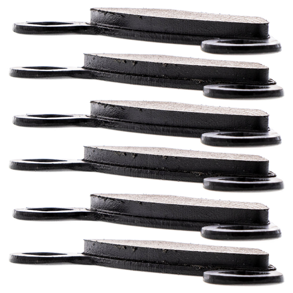 Semi-Metallic Brake Pad Set (Front & Rear) 519-KPA2225D For Polaris 2203792 2203452 2202412 2201398 | 3-PACK